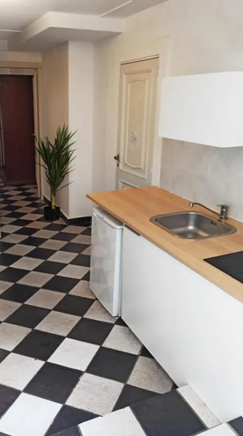 Kitchen or kitchenette in Roma Resort Termini