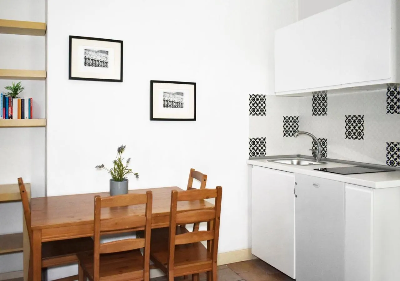 Kitchen or kitchenette in Roma Resort Termini