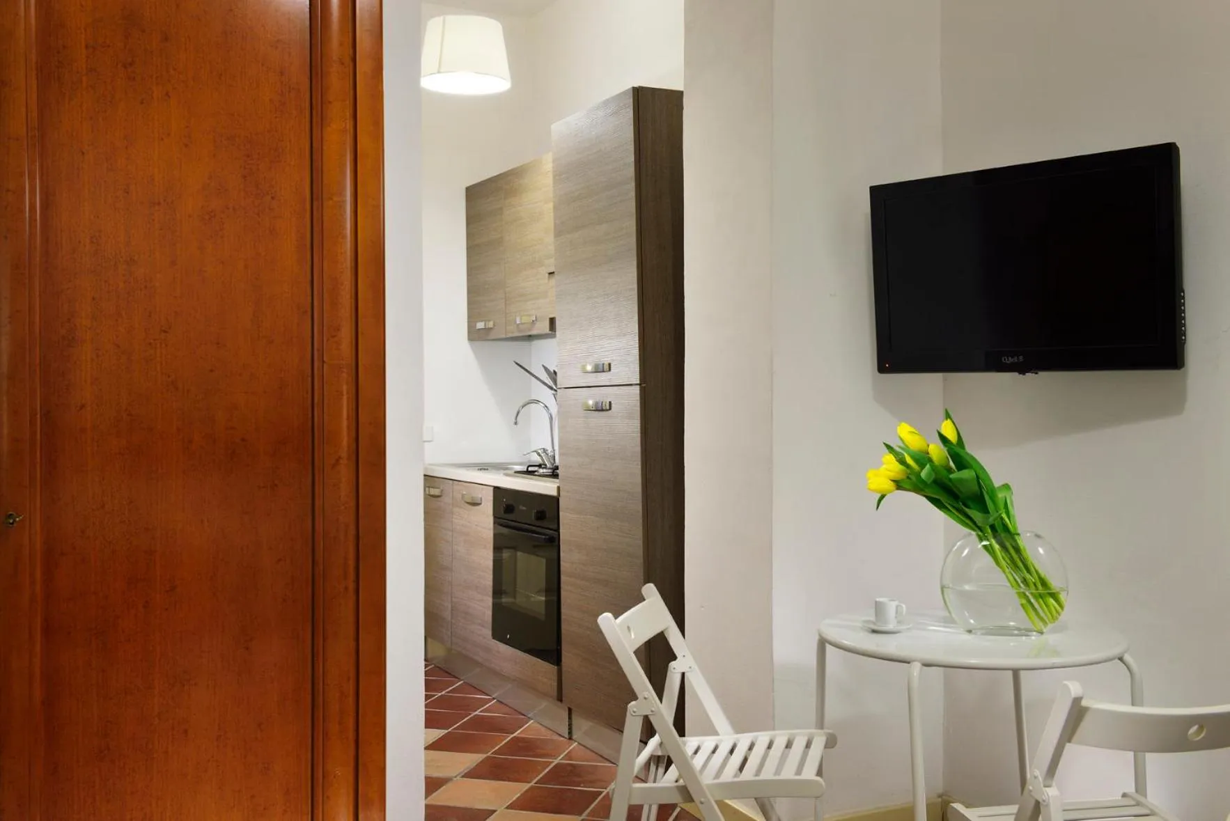 Kitchen or kitchenette in Roma Resort Termini