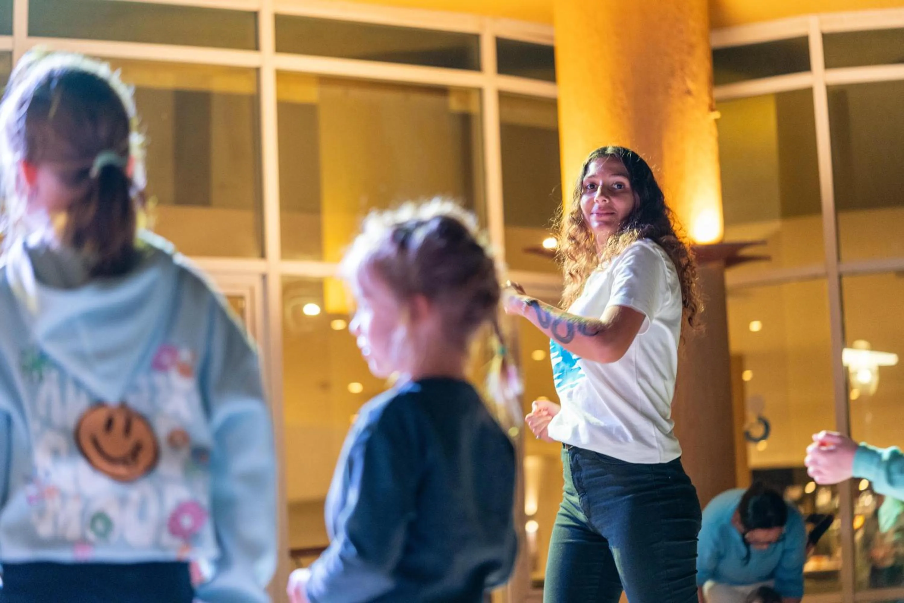 children in Malikia Resort Abu Dabbab