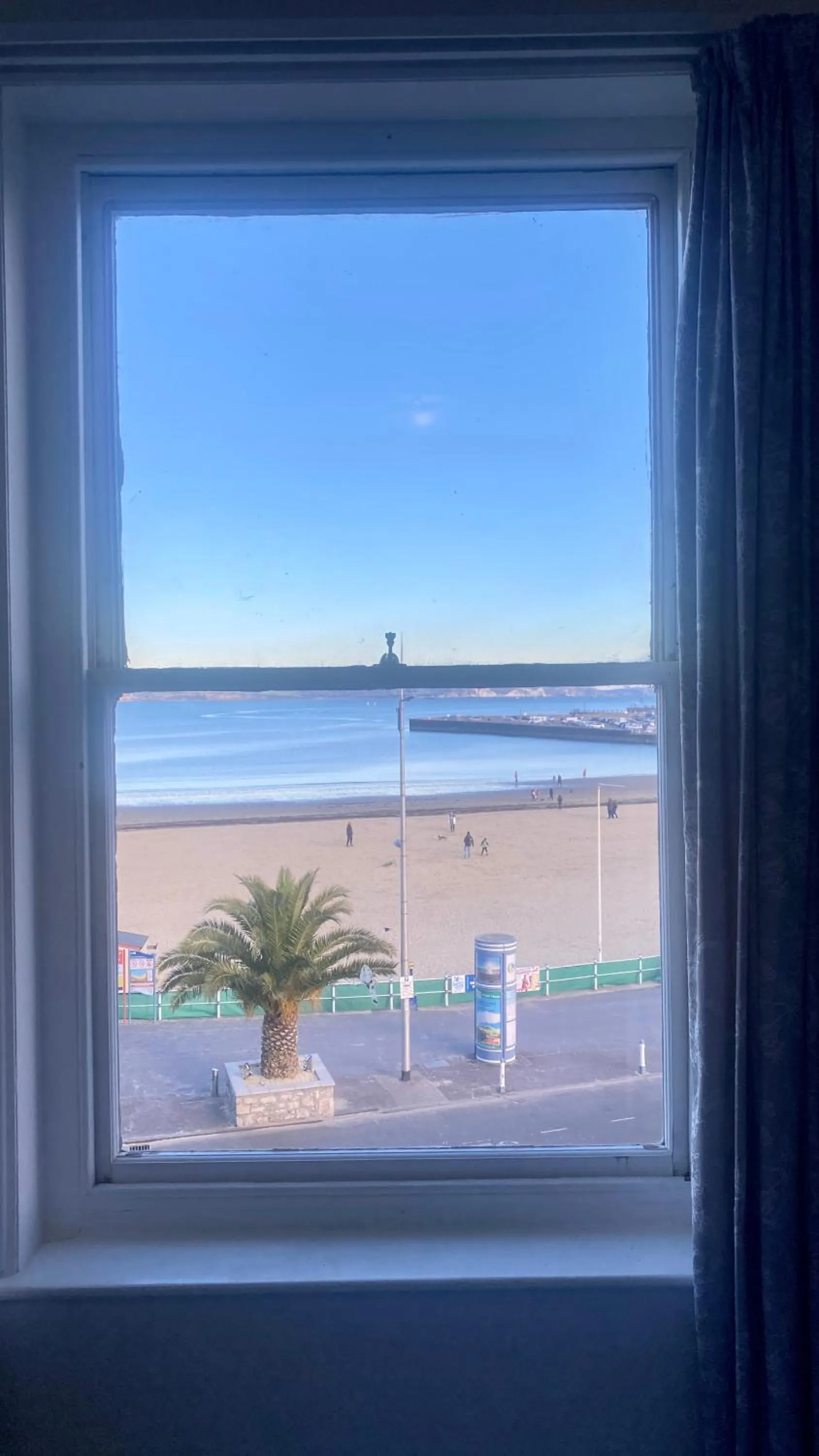 Sea view in The Fairhaven Hotel