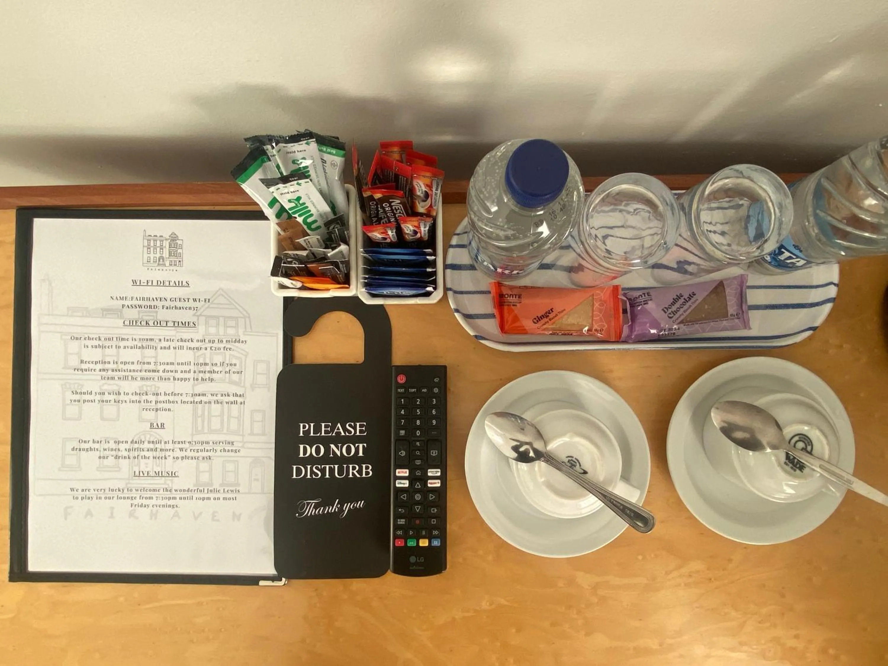 Coffee/tea facilities in The Fairhaven Hotel