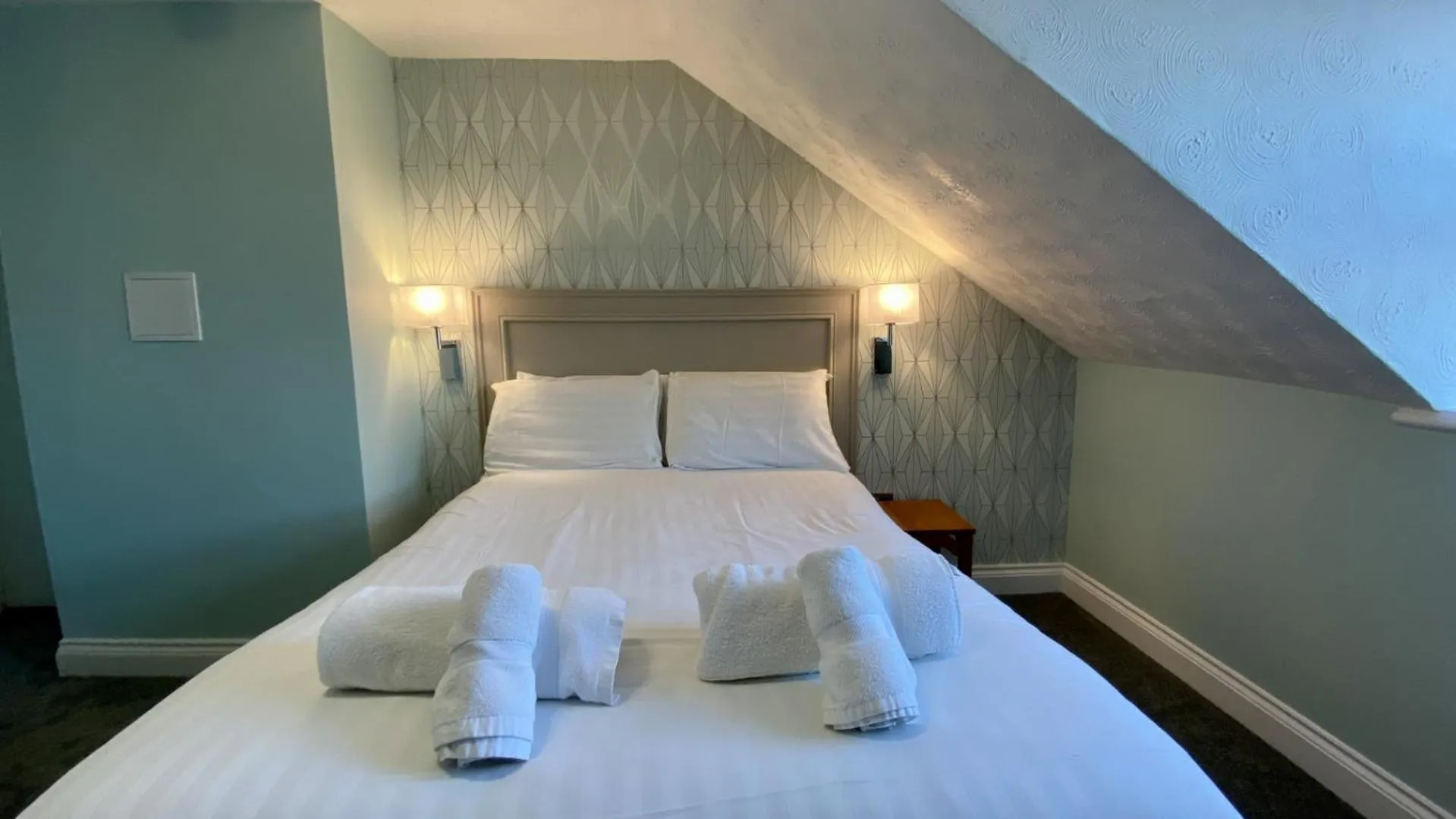 Bed in The Fairhaven Hotel