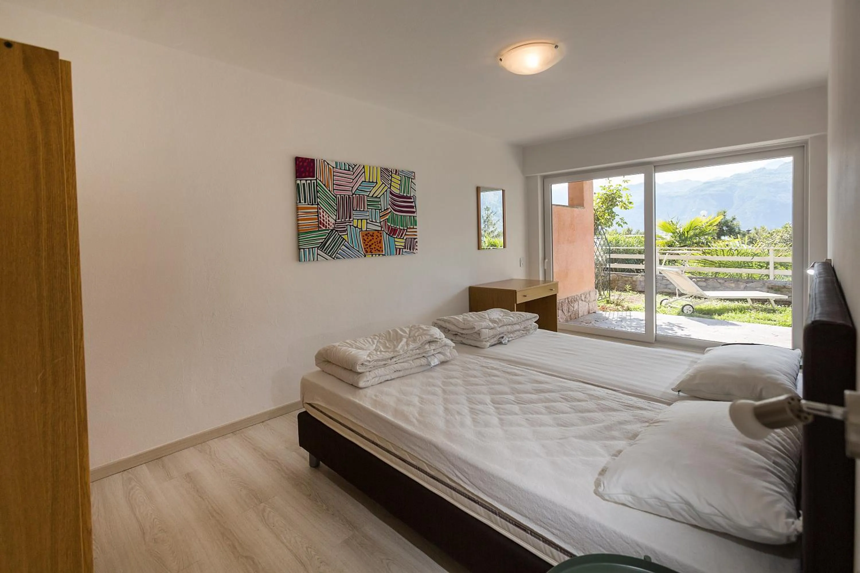 Bedroom, Bed in Residence Parco Lago di Garda