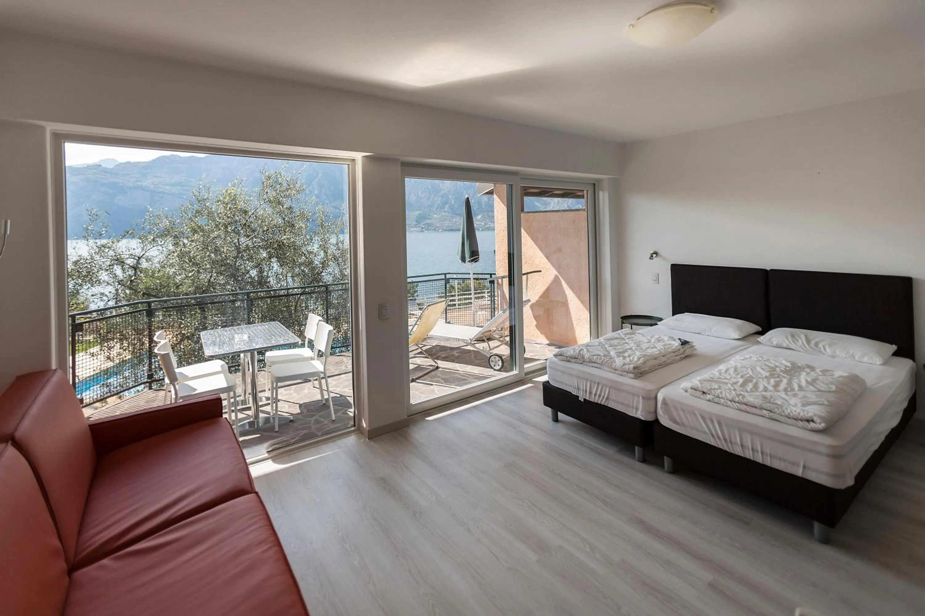 Bedroom, Bed in Residence Parco Lago di Garda
