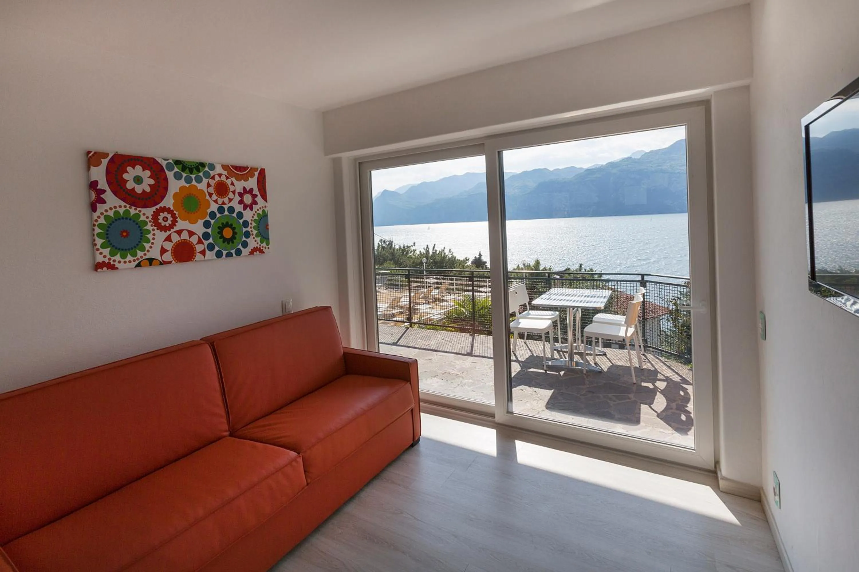 Living room in Residence Parco Lago di Garda