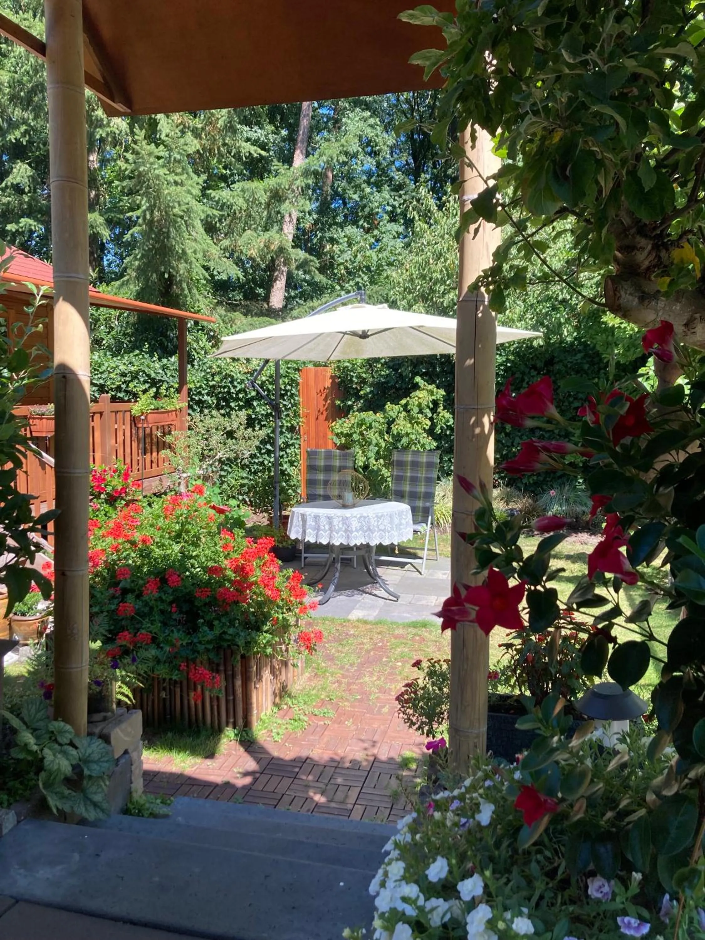 Garden in B&B Porcini