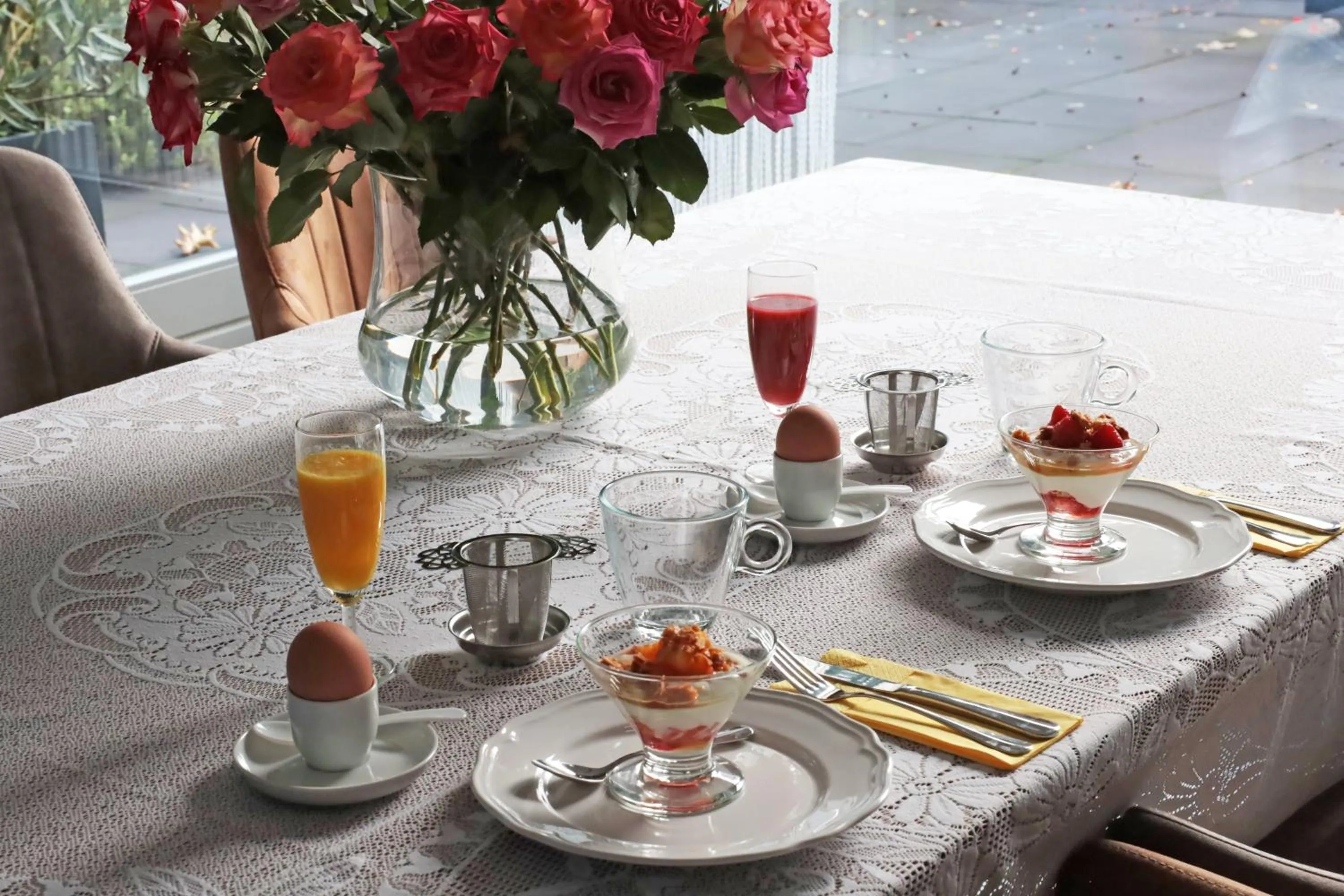 Food close-up in B&B Porcini