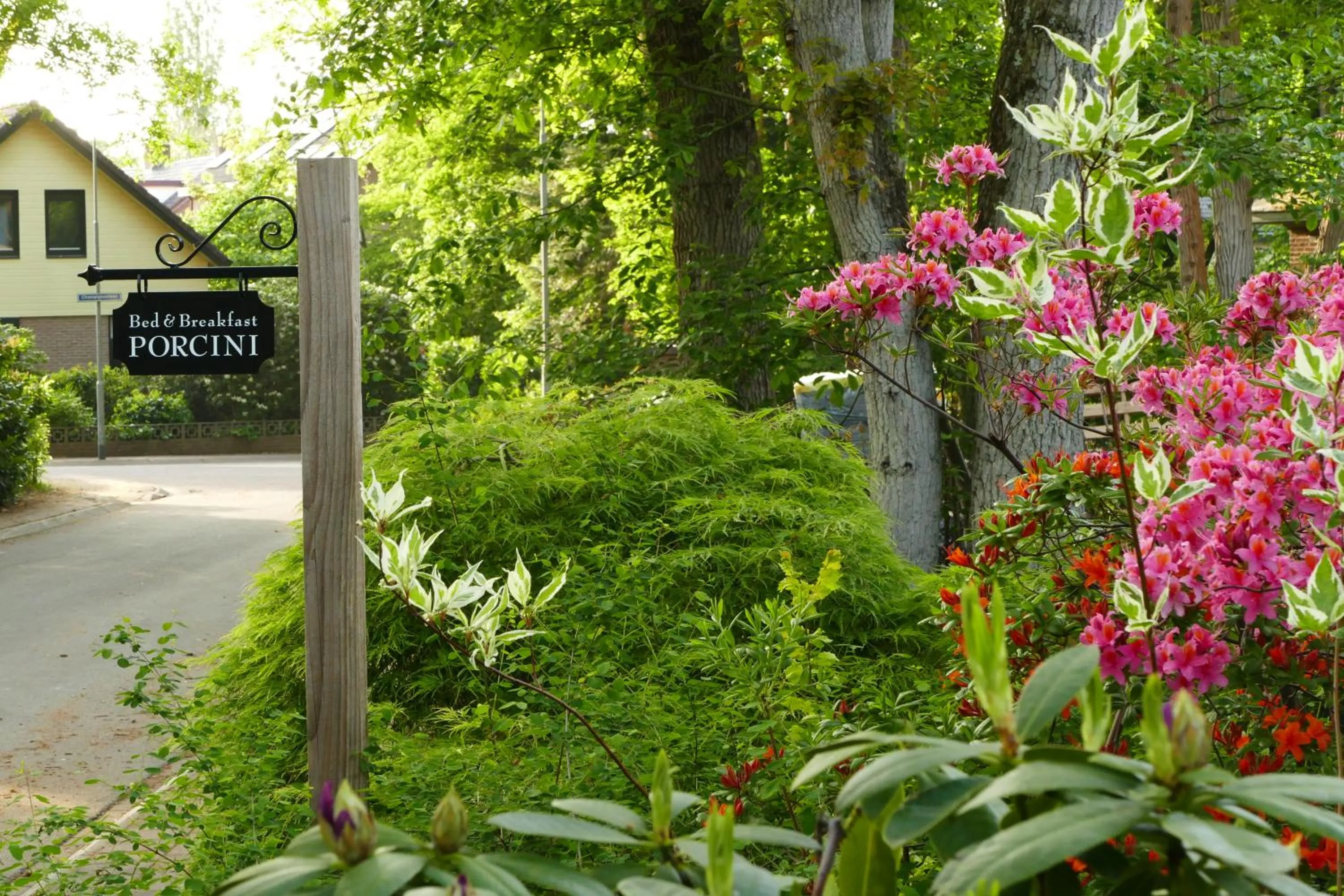 Garden in B&B Porcini