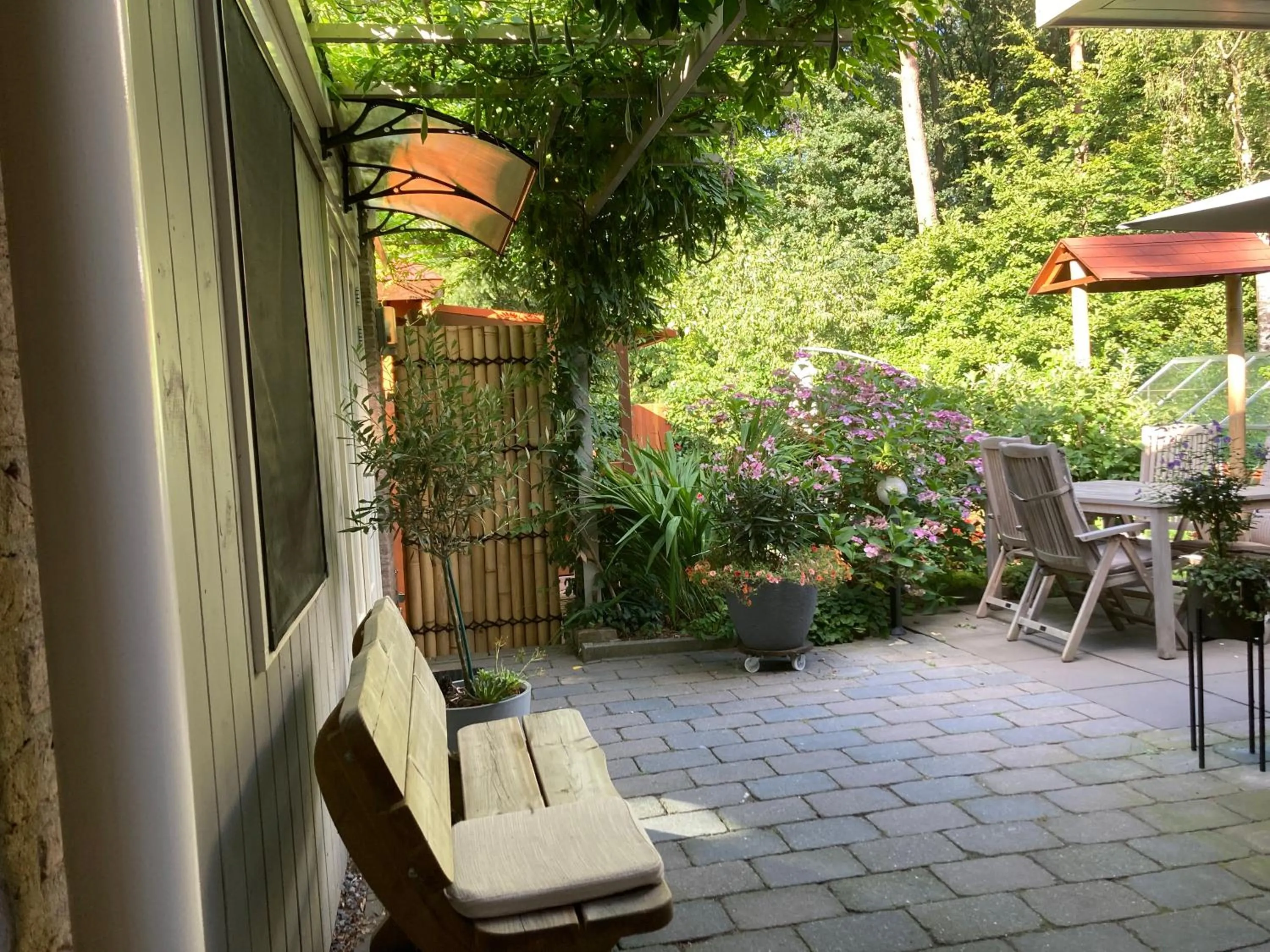 Facade/entrance in B&B Porcini