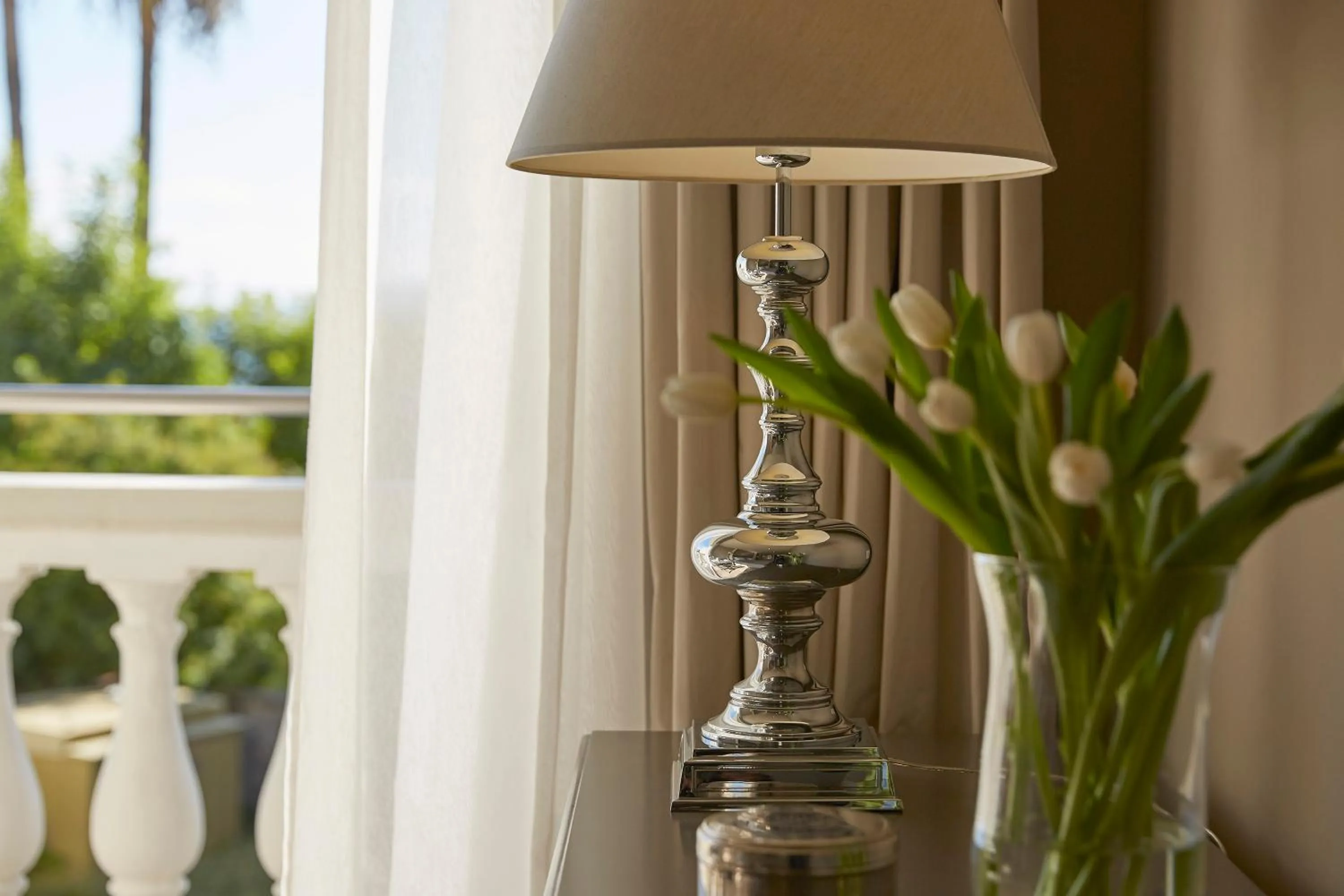 Decorative detail in Mon Repos Palace - Adults Only