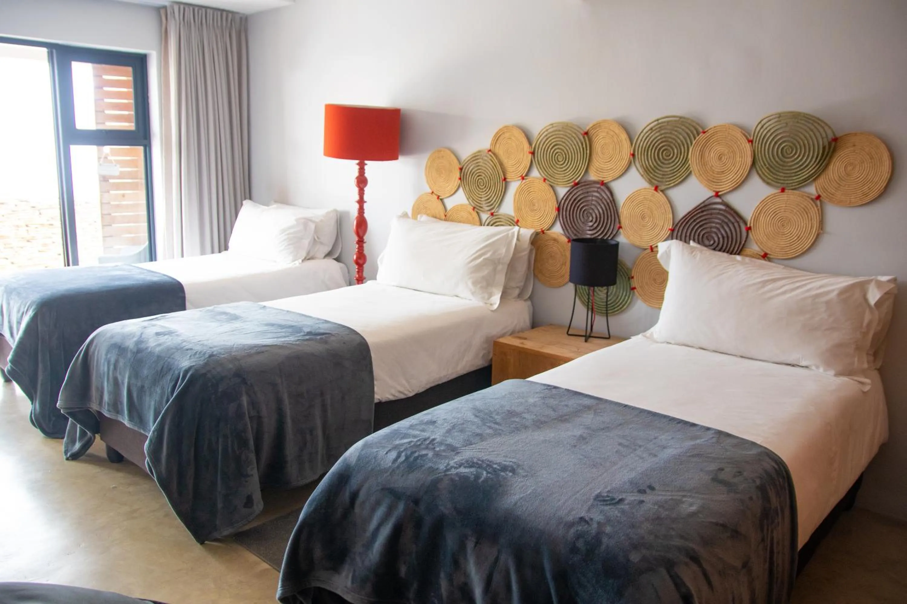 Bed in Windtown Lagoon Hotel