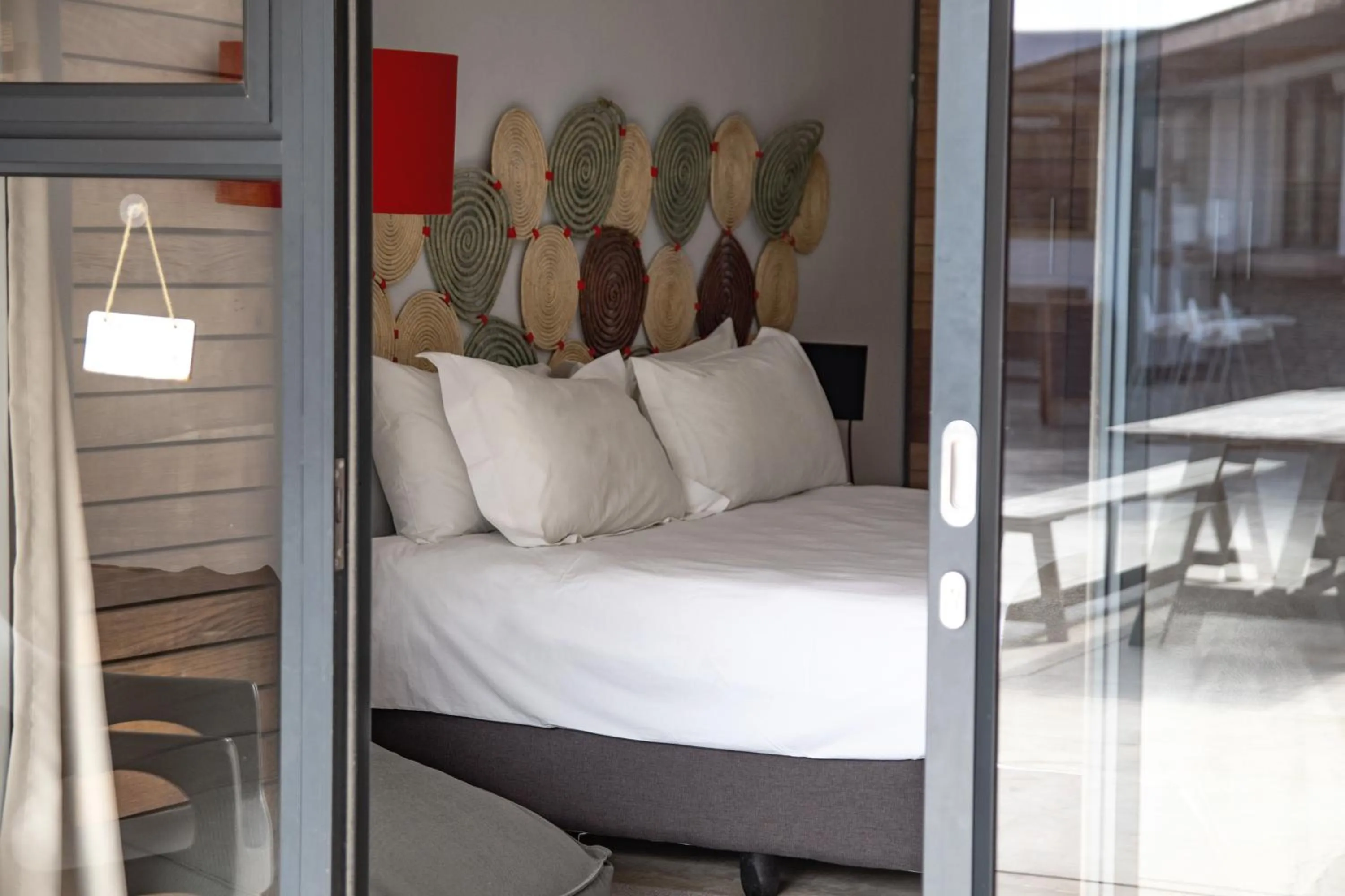 Bed in Windtown Lagoon Hotel