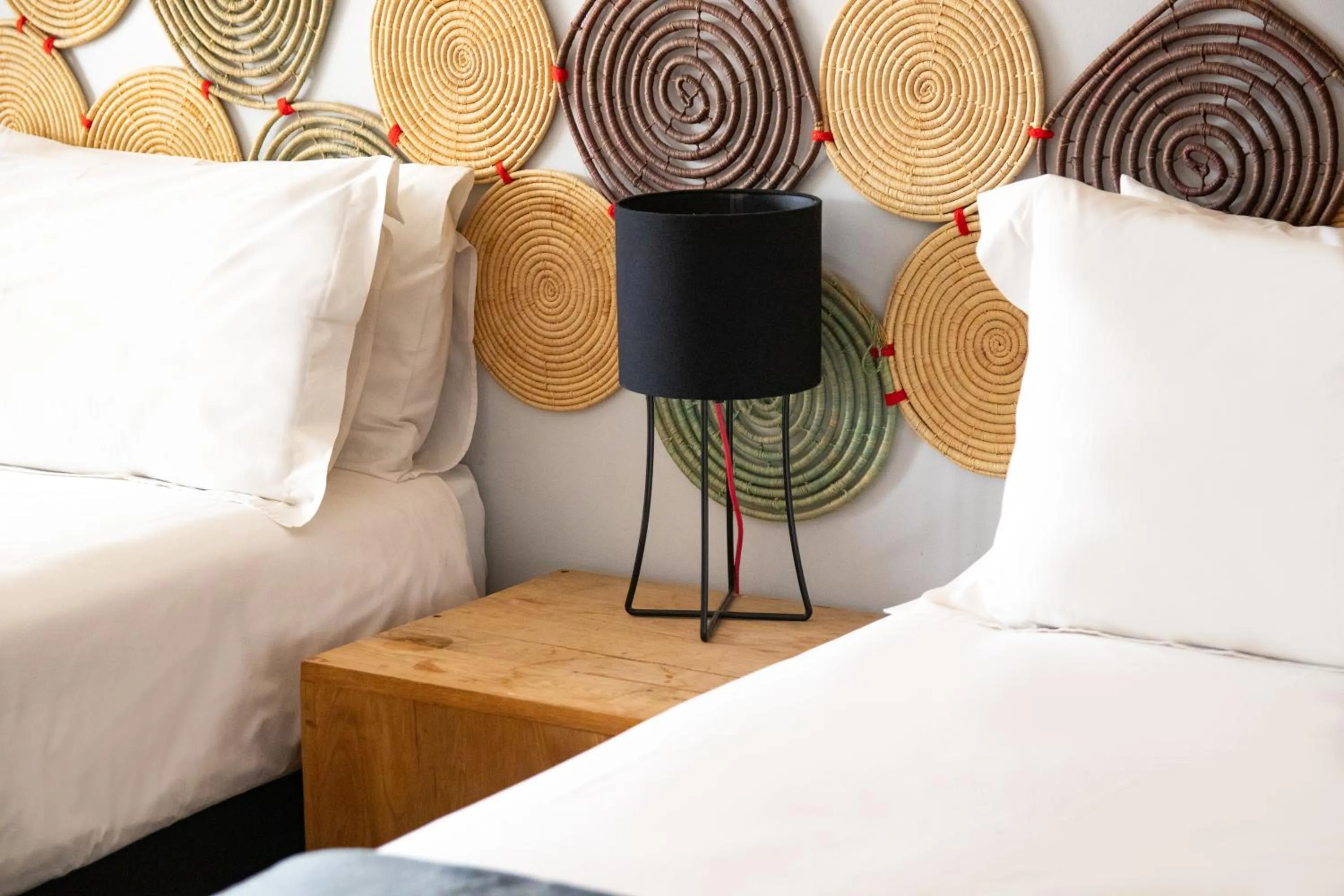 Bed in Windtown Lagoon Hotel