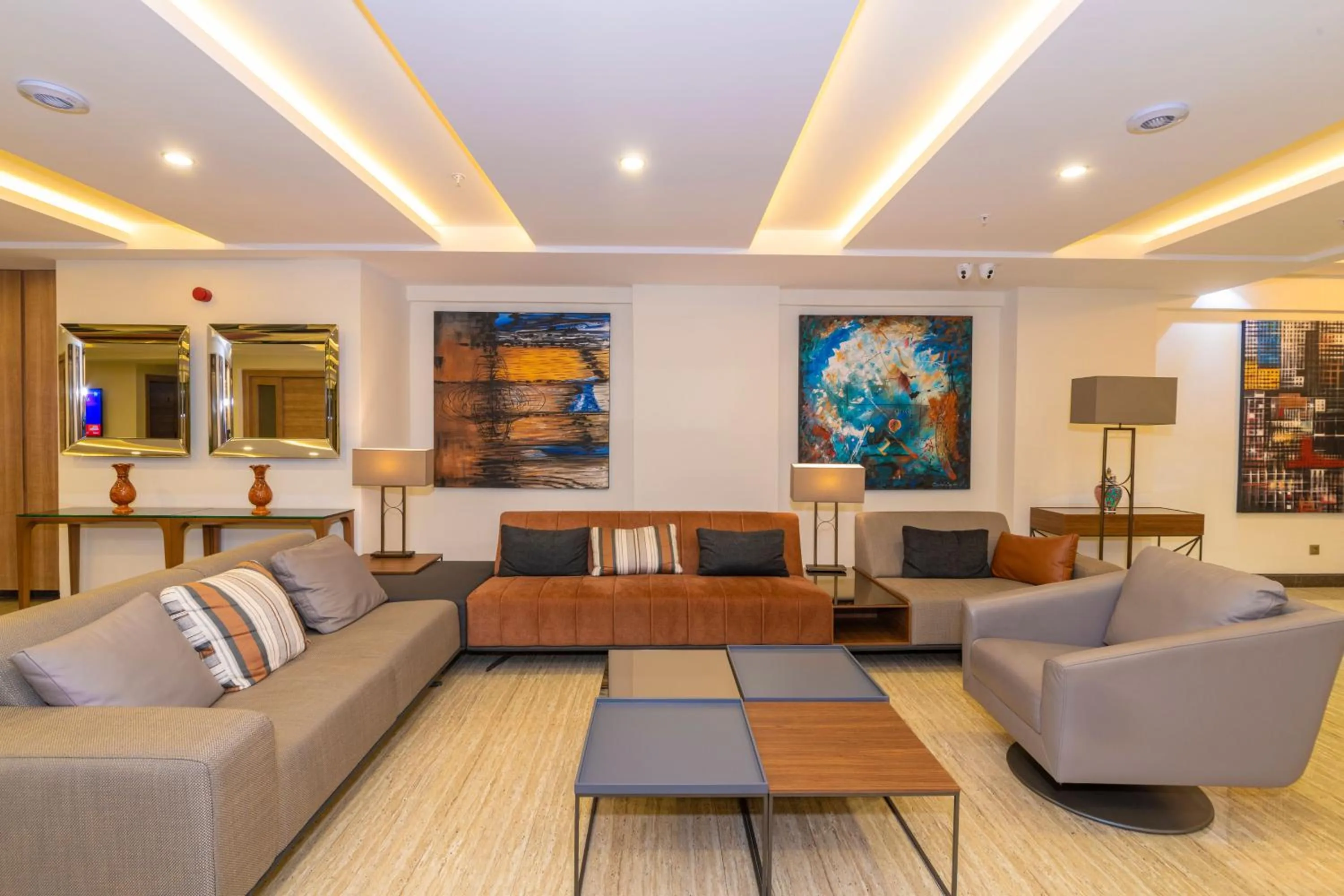 Lobby or reception in 38 Hotel