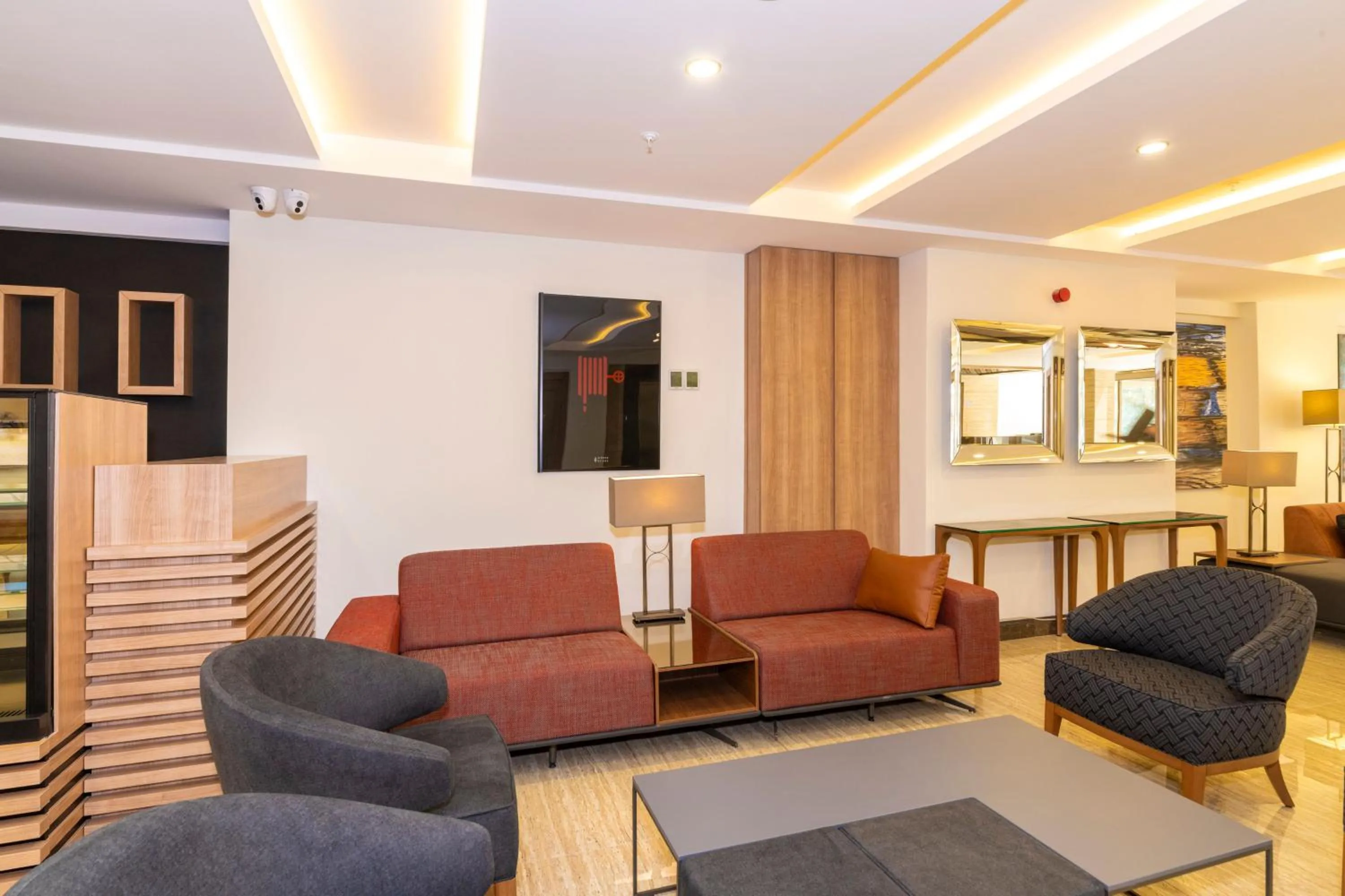 Lobby or reception in 38 Hotel