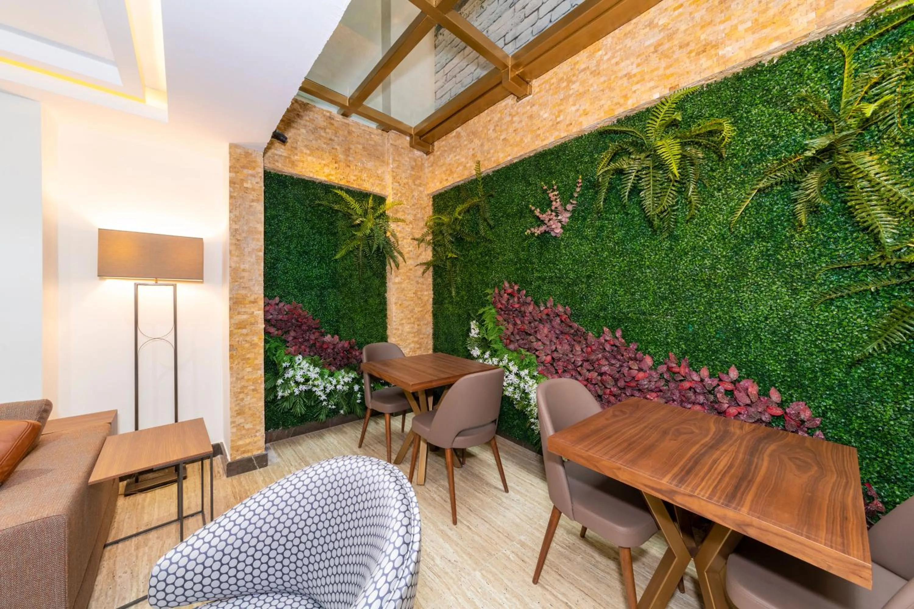 Decorative detail in 38 Hotel