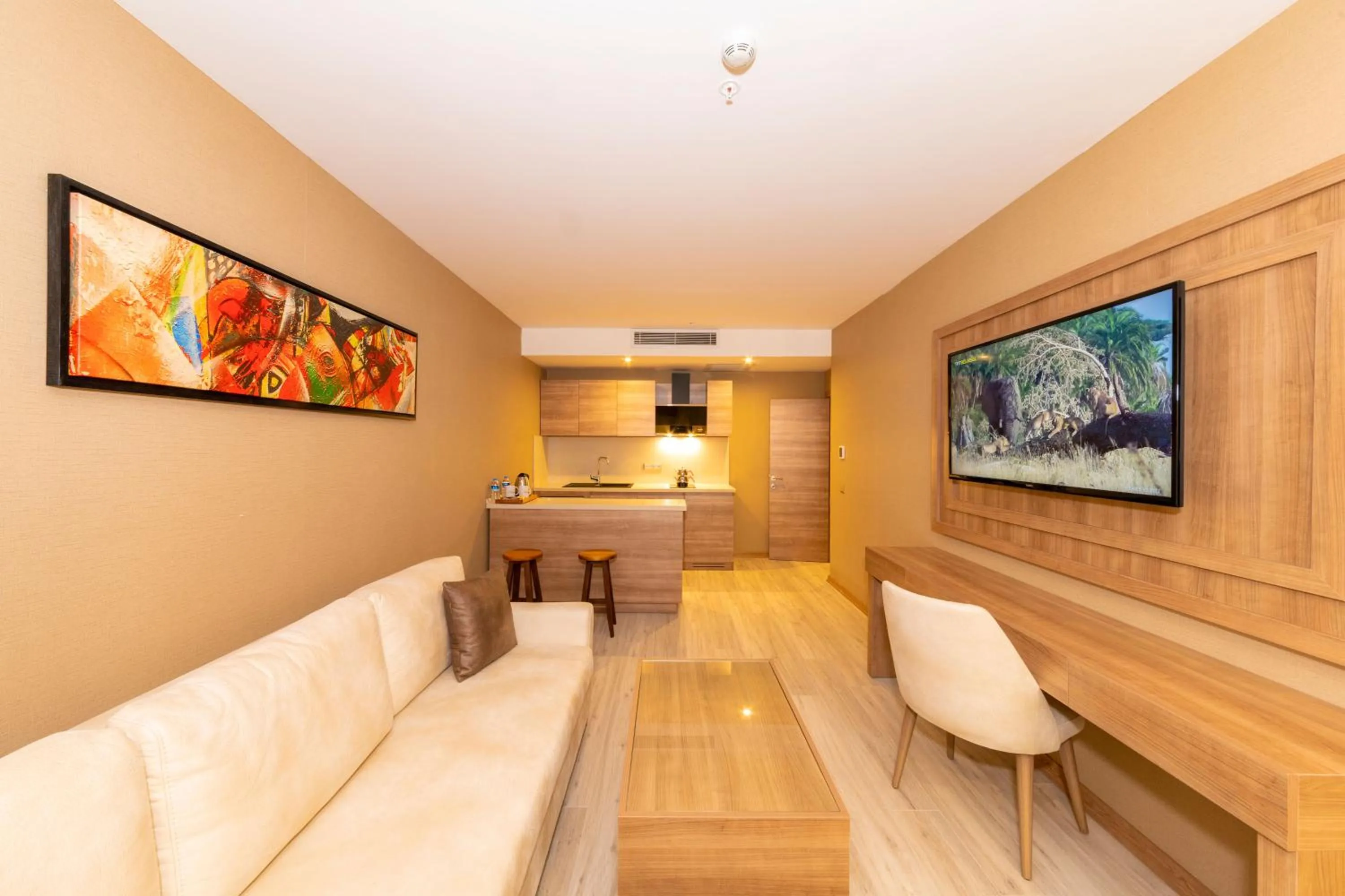 Living room in 38 Hotel