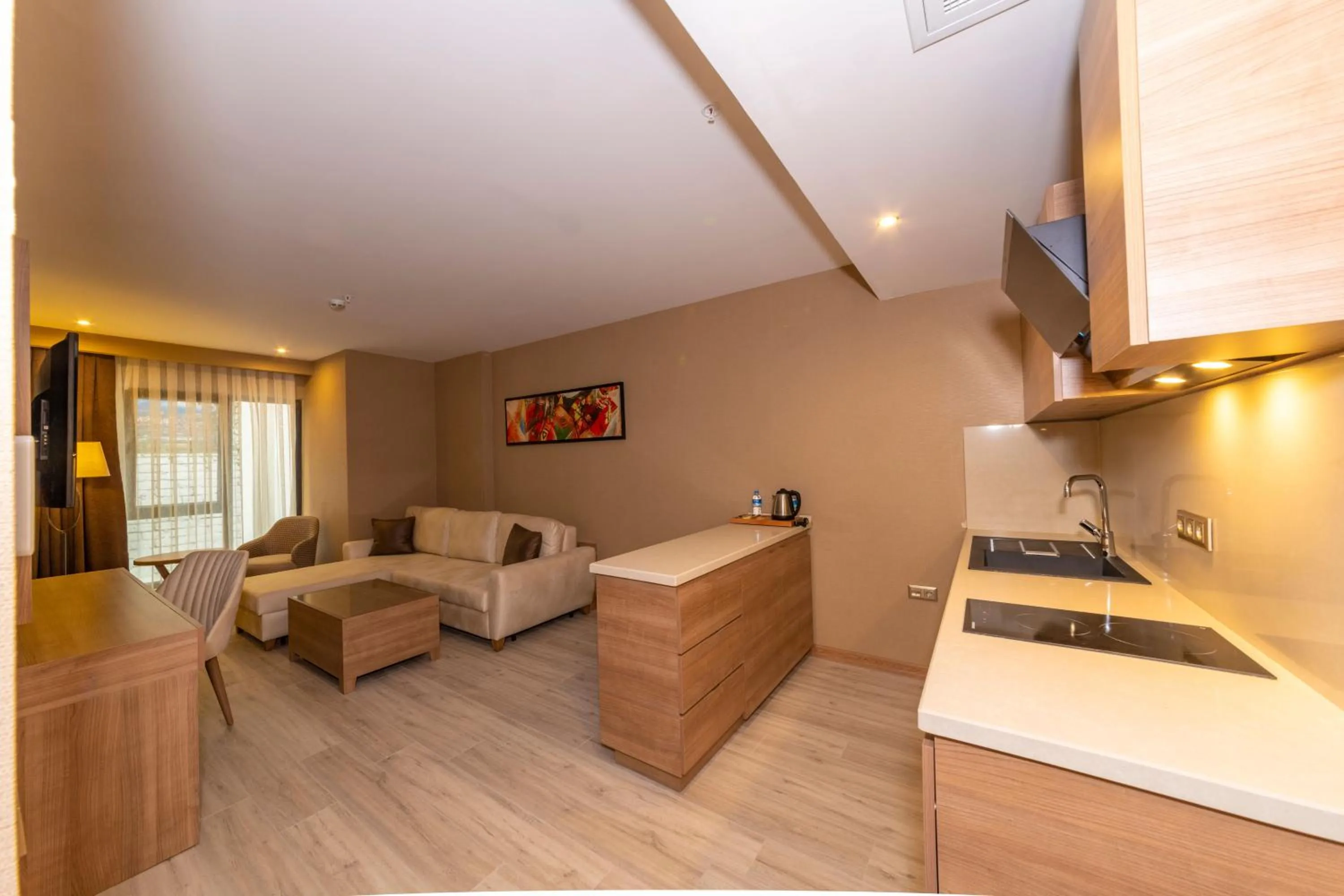 Kitchen or kitchenette in 38 Hotel