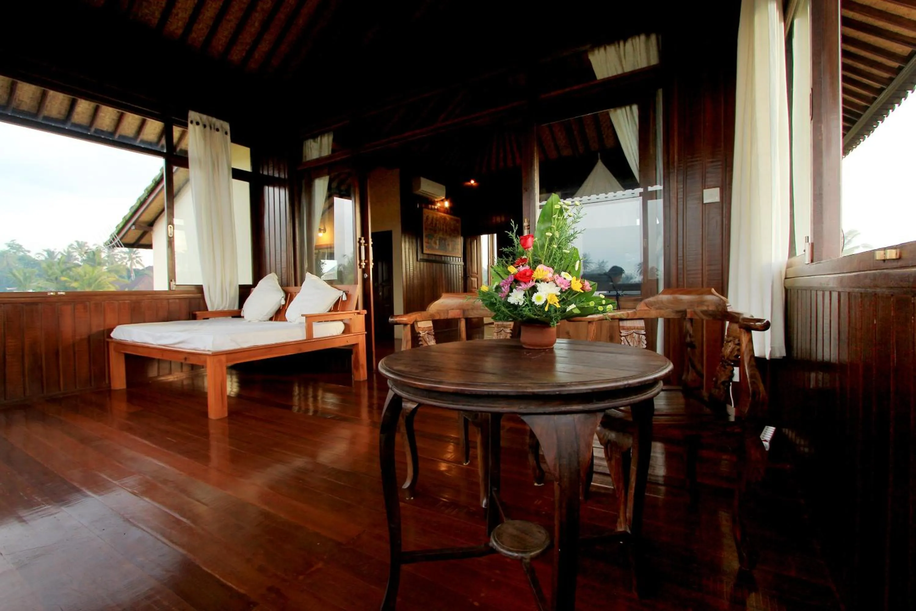 Living room in Pondok Naya Ubud