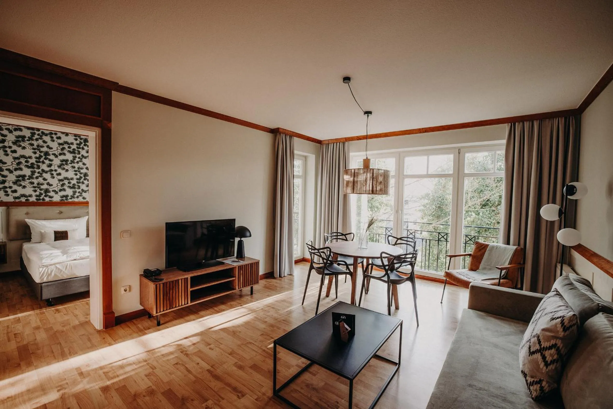 Living room in Villa Usedom