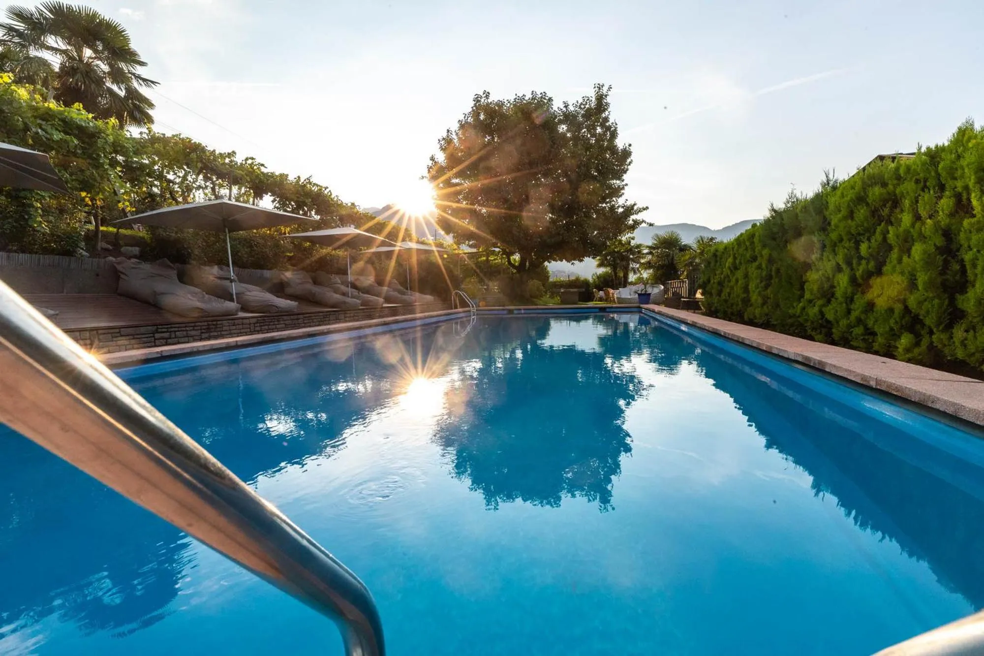 Decorative detail in PALMENGARTEN Hotel Gstör