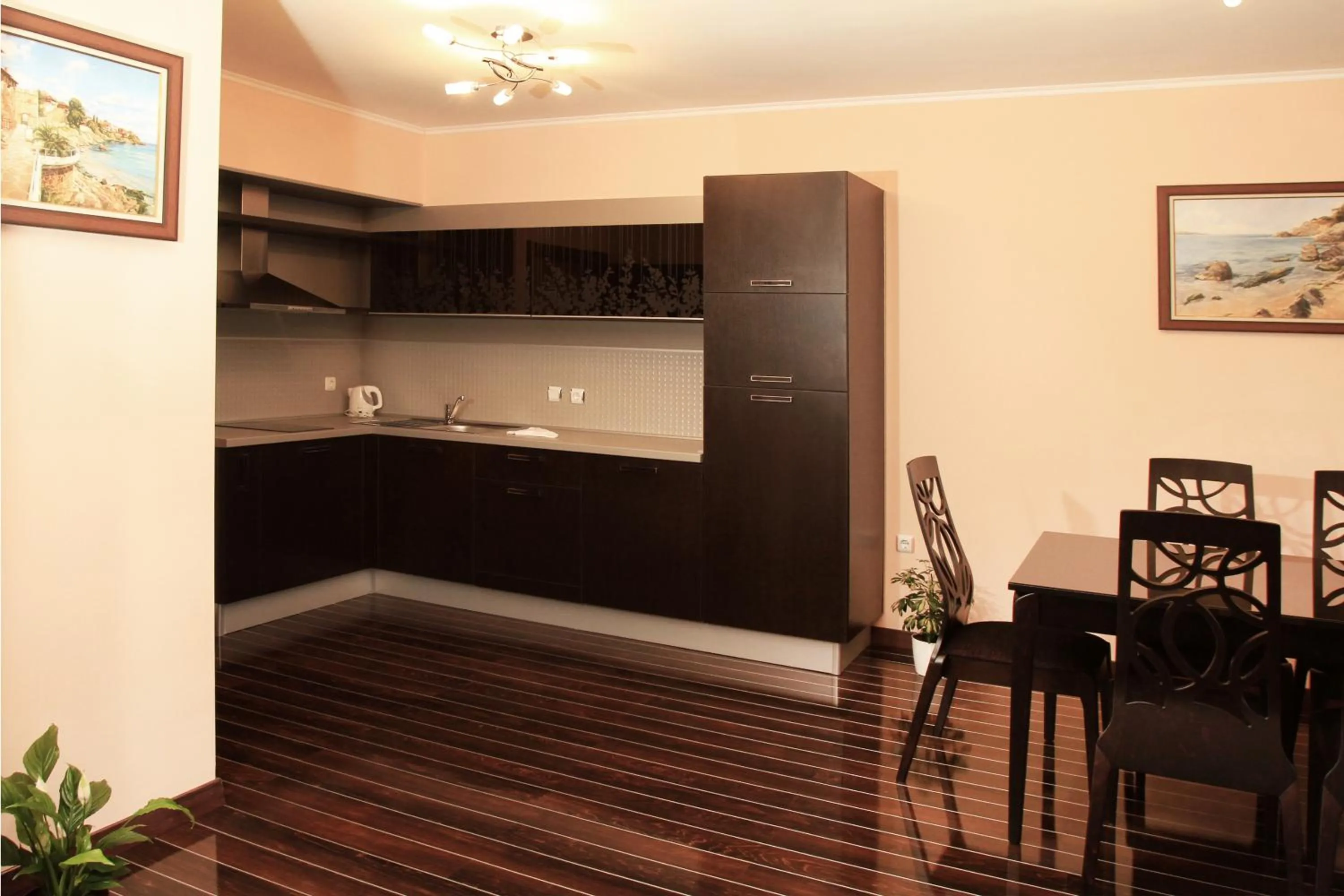 Kitchen or kitchenette in Long Beach Resort