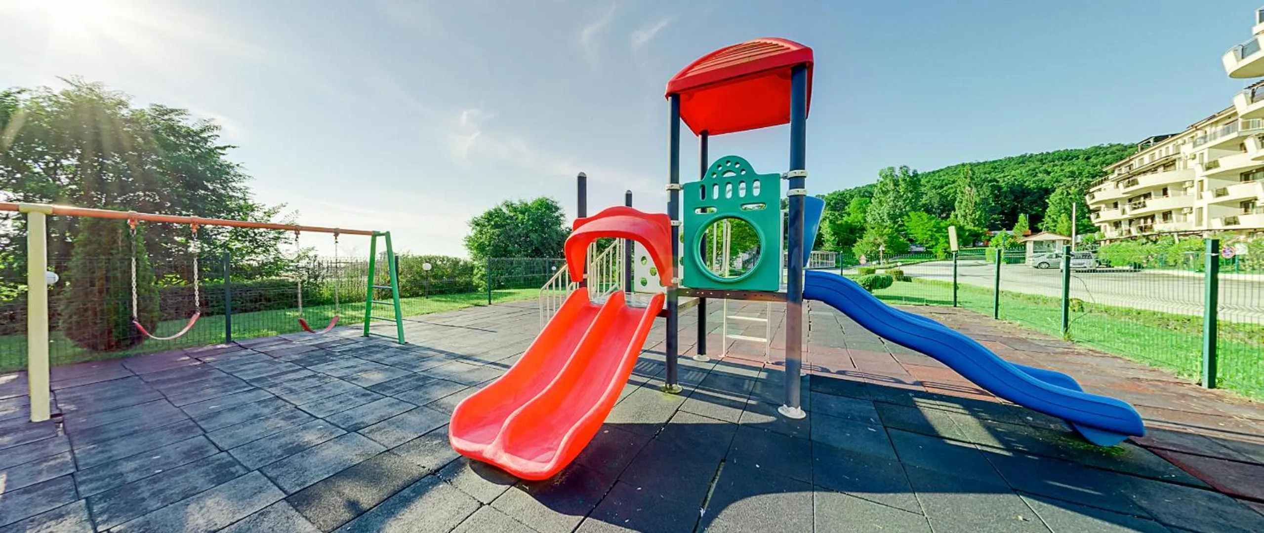 Children play ground in Long Beach Resort