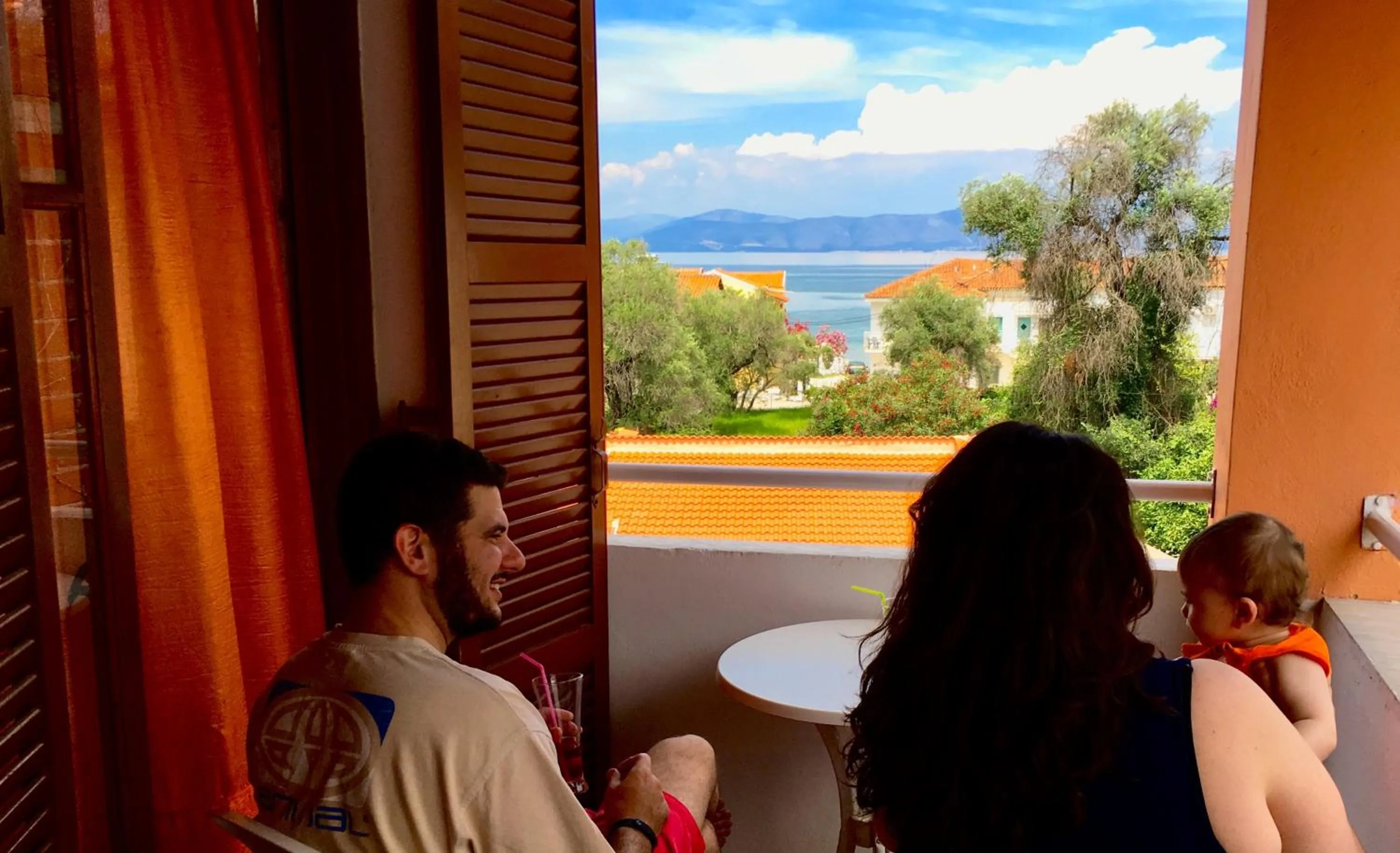 Sea view in Ionian Breeze Apartments