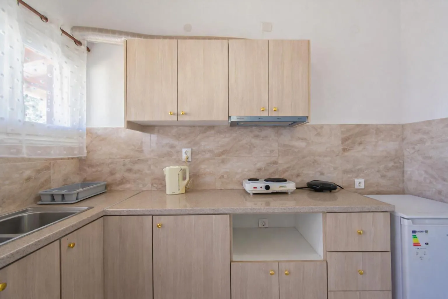 kitchen in Ionian Breeze Apartments