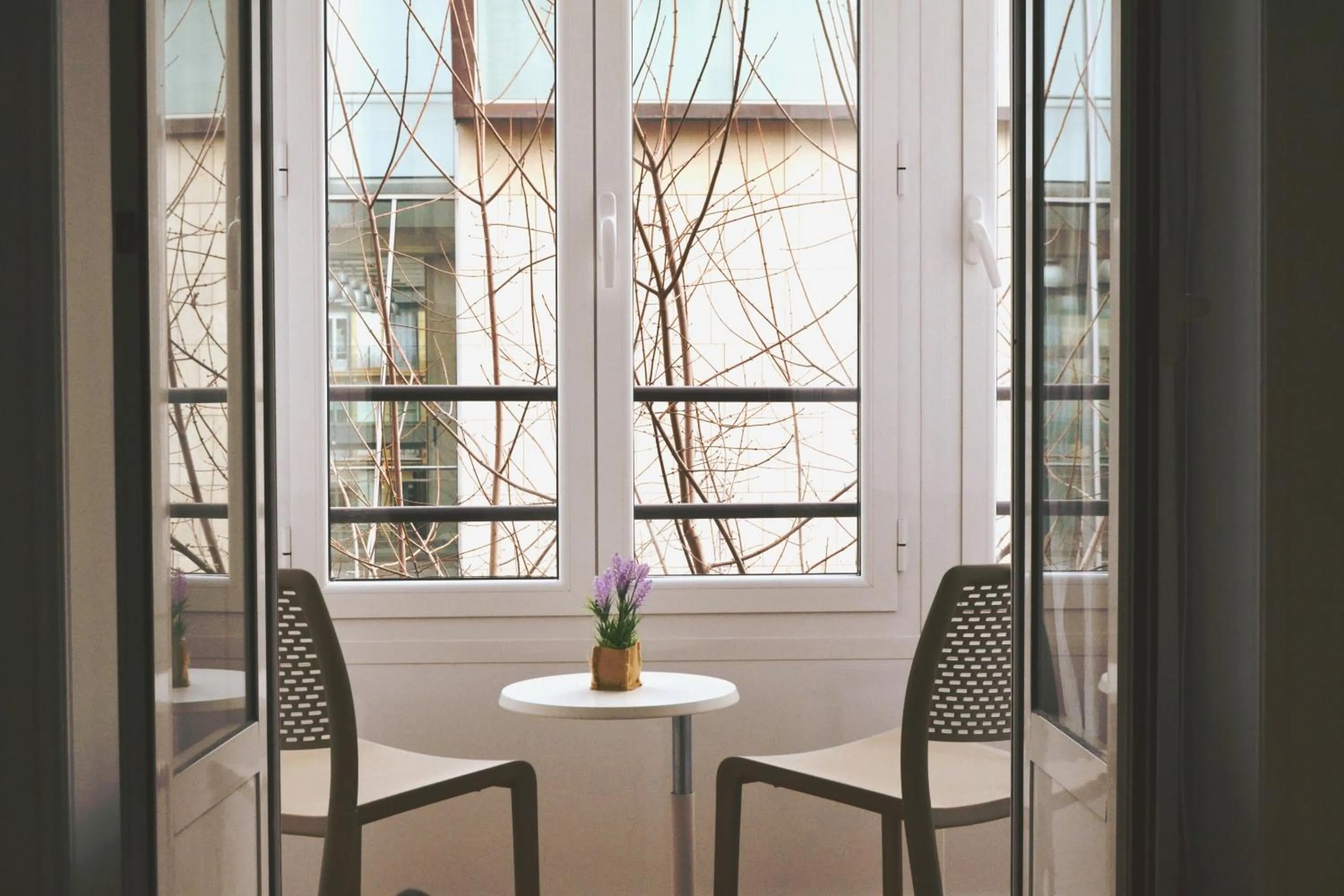 Balcony/Terrace in Pensión Urkia