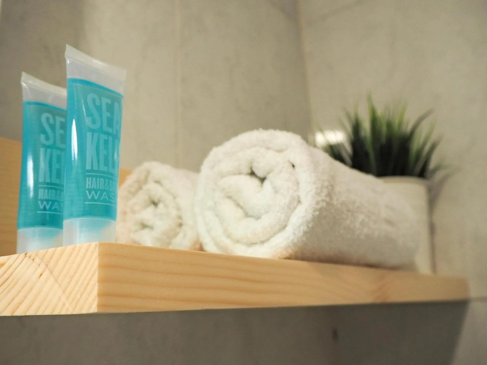 Bathroom in Pensión Urkia