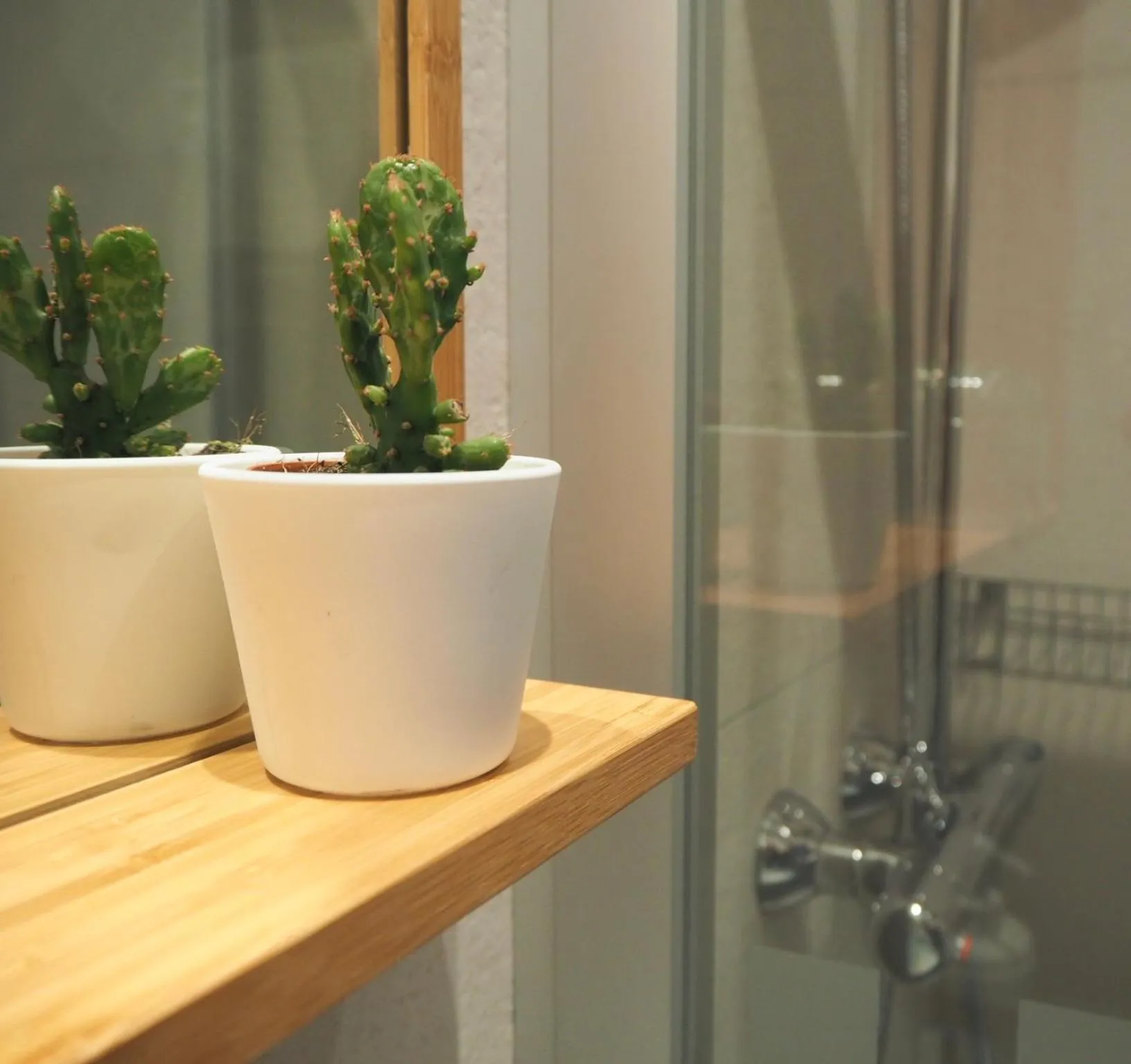 Bathroom in Pensión Urkia