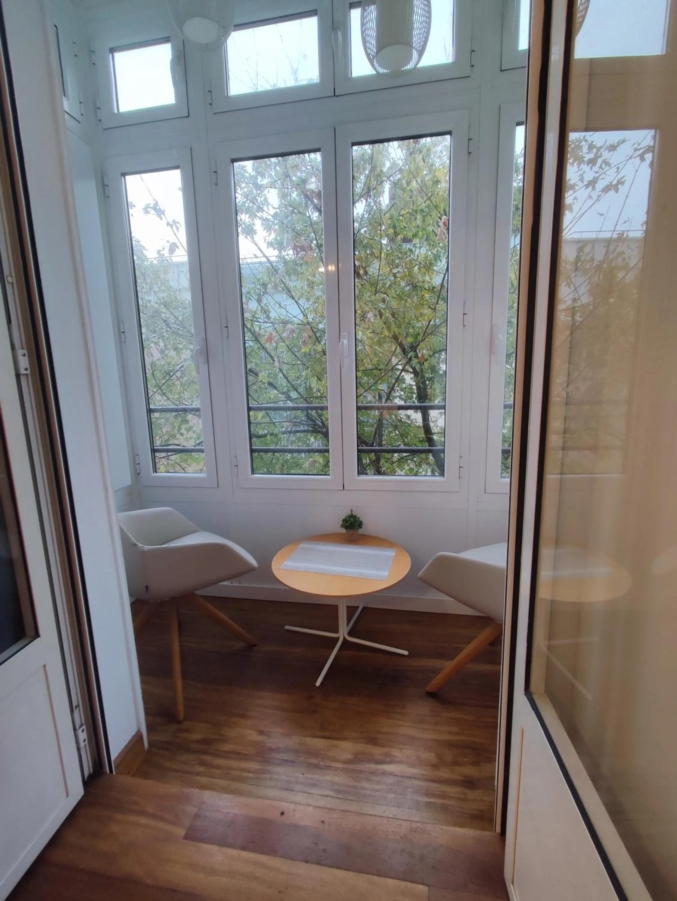 Living room in Pensión Urkia