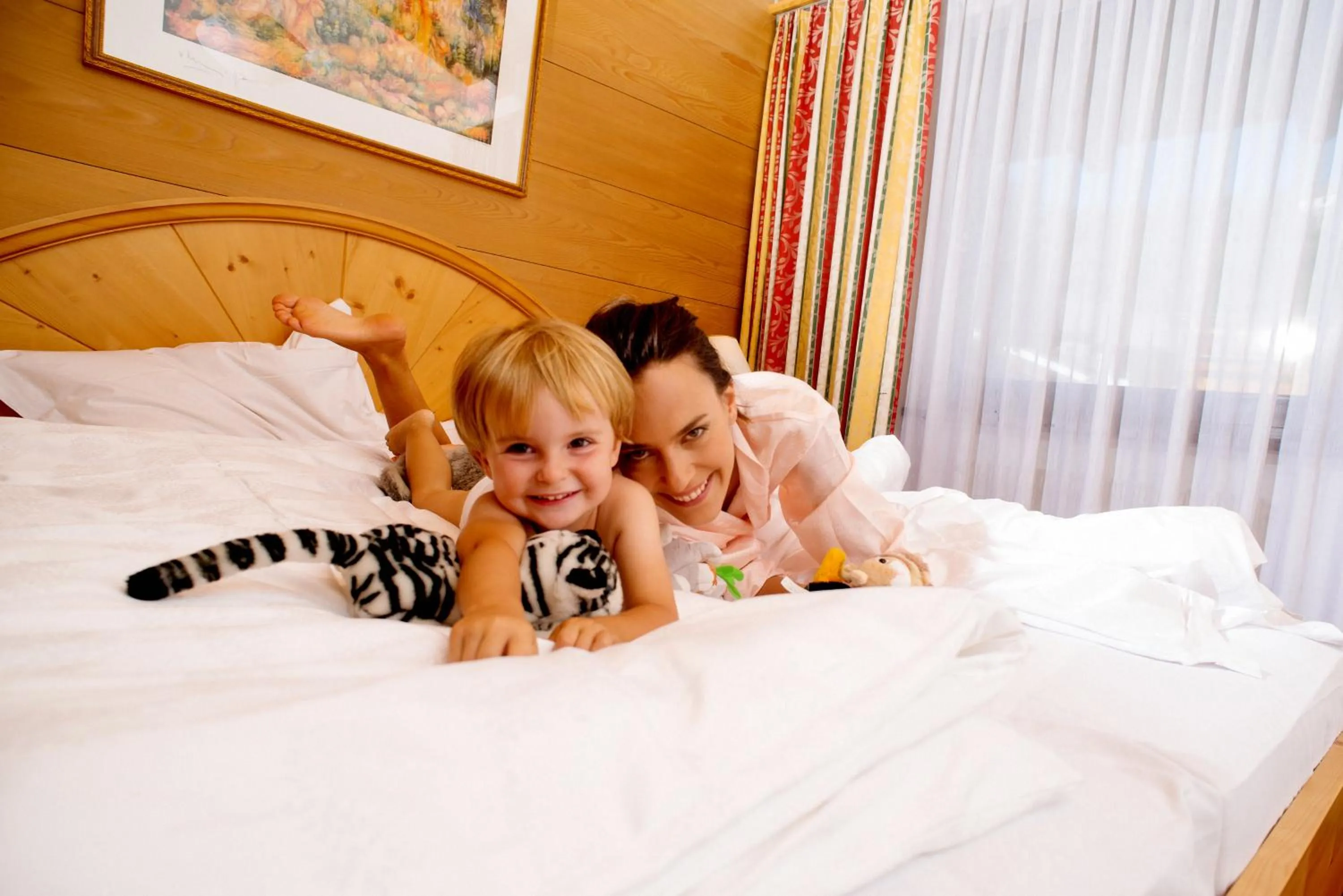 Bed in Aparthotel Kastel Seiser Alm