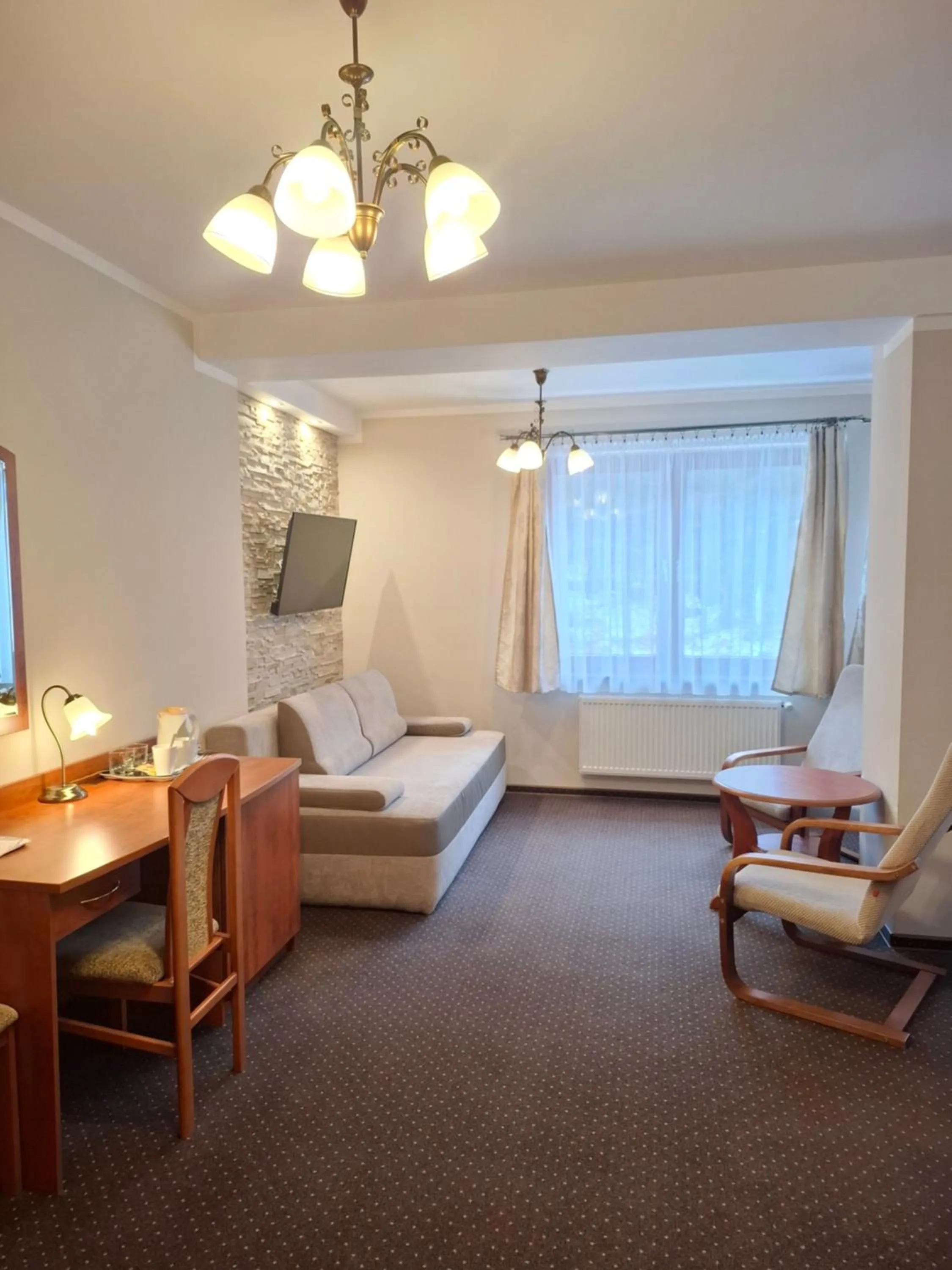 Bed in Hotel Diament