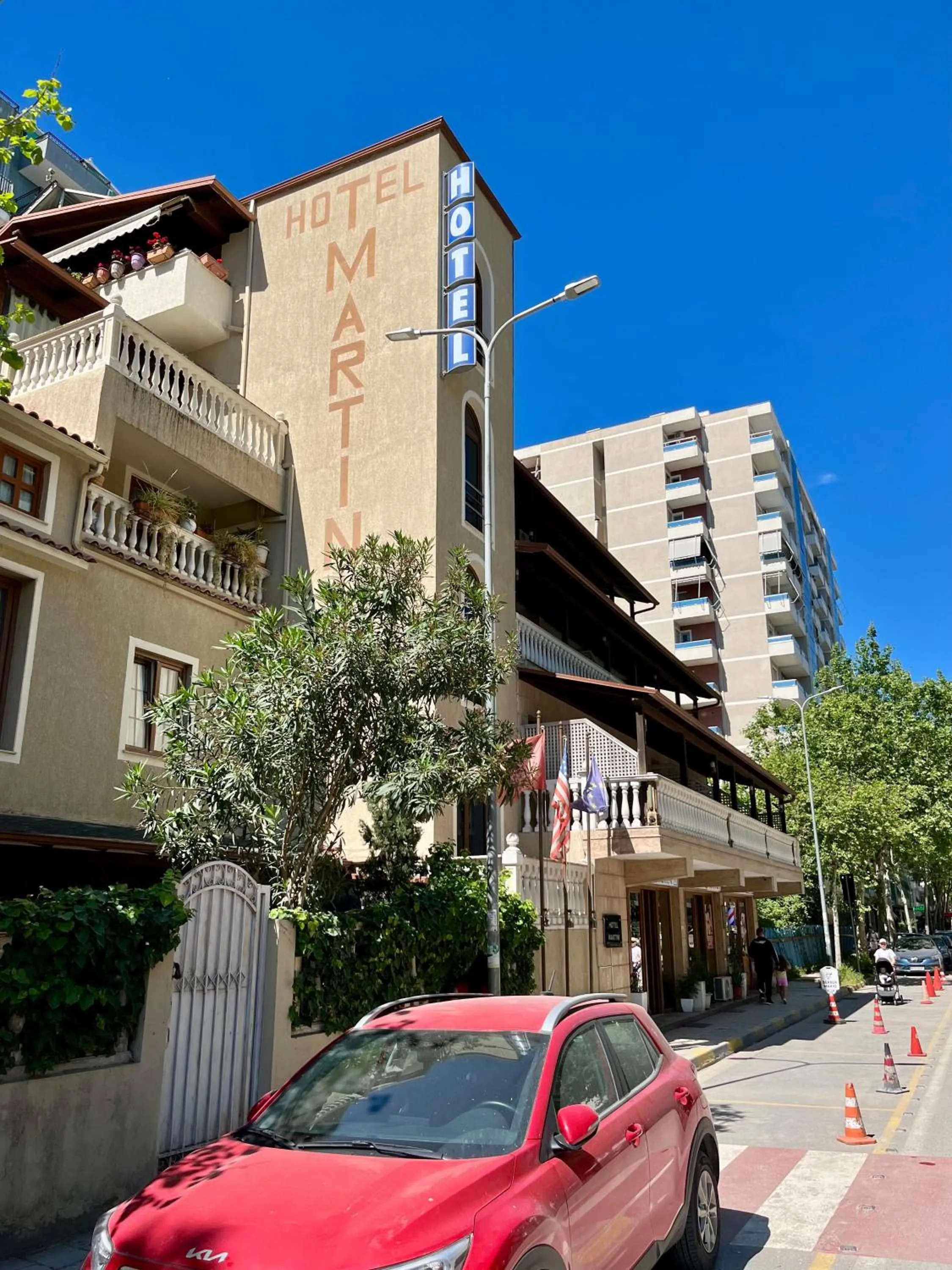 Property building in Hotel Martini