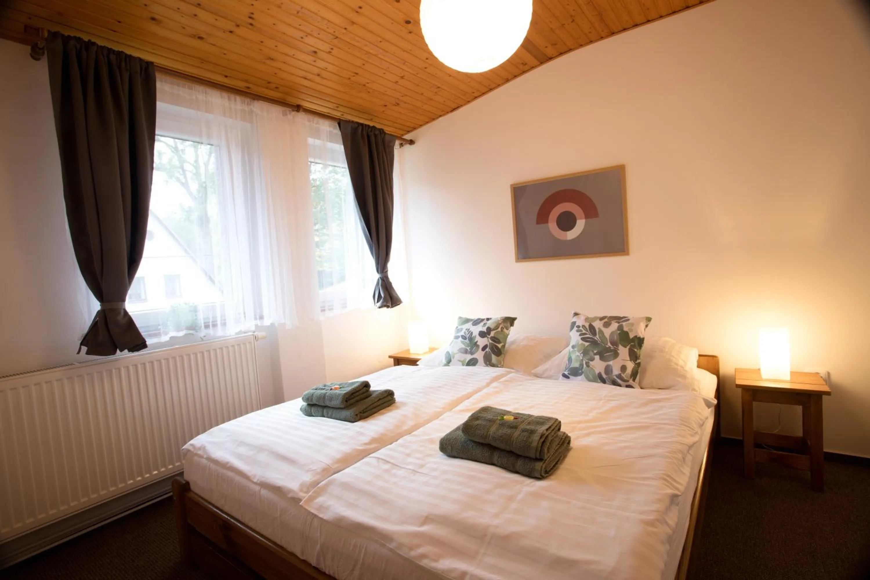 Bedroom, Bed in Apartmány Bramborka