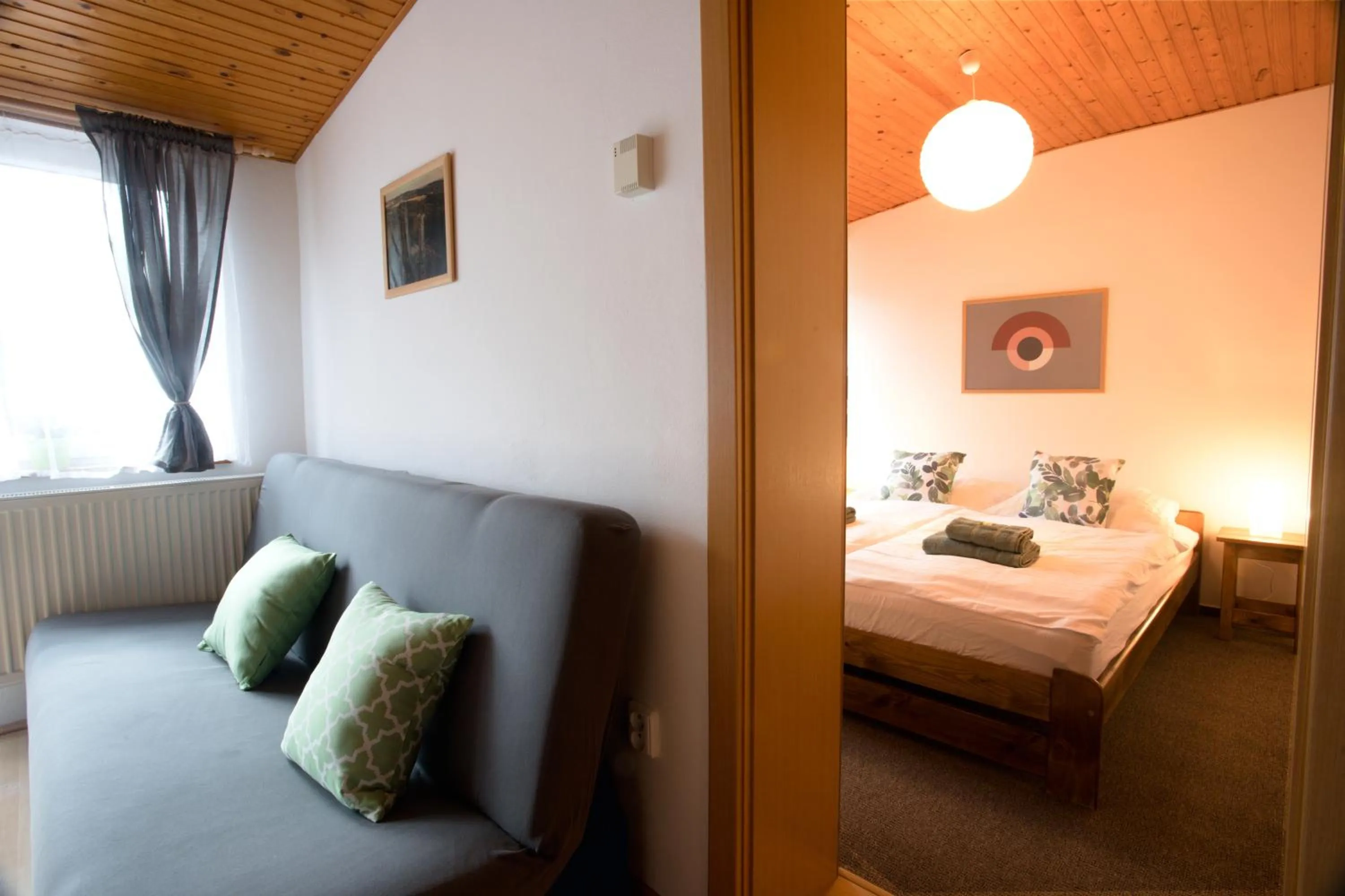 Bed in Apartmány Bramborka