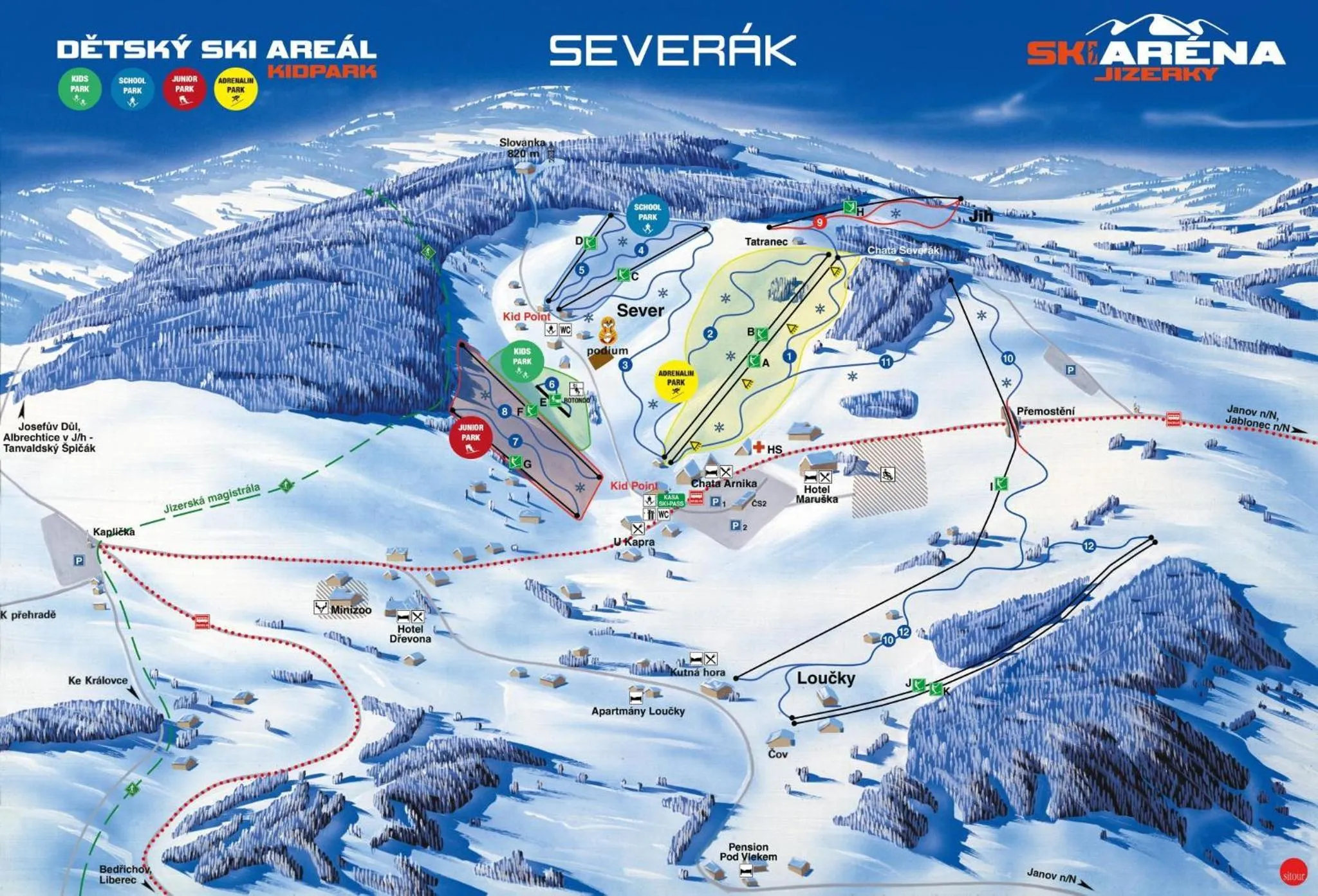 Ski School in Apartmány Bramborka