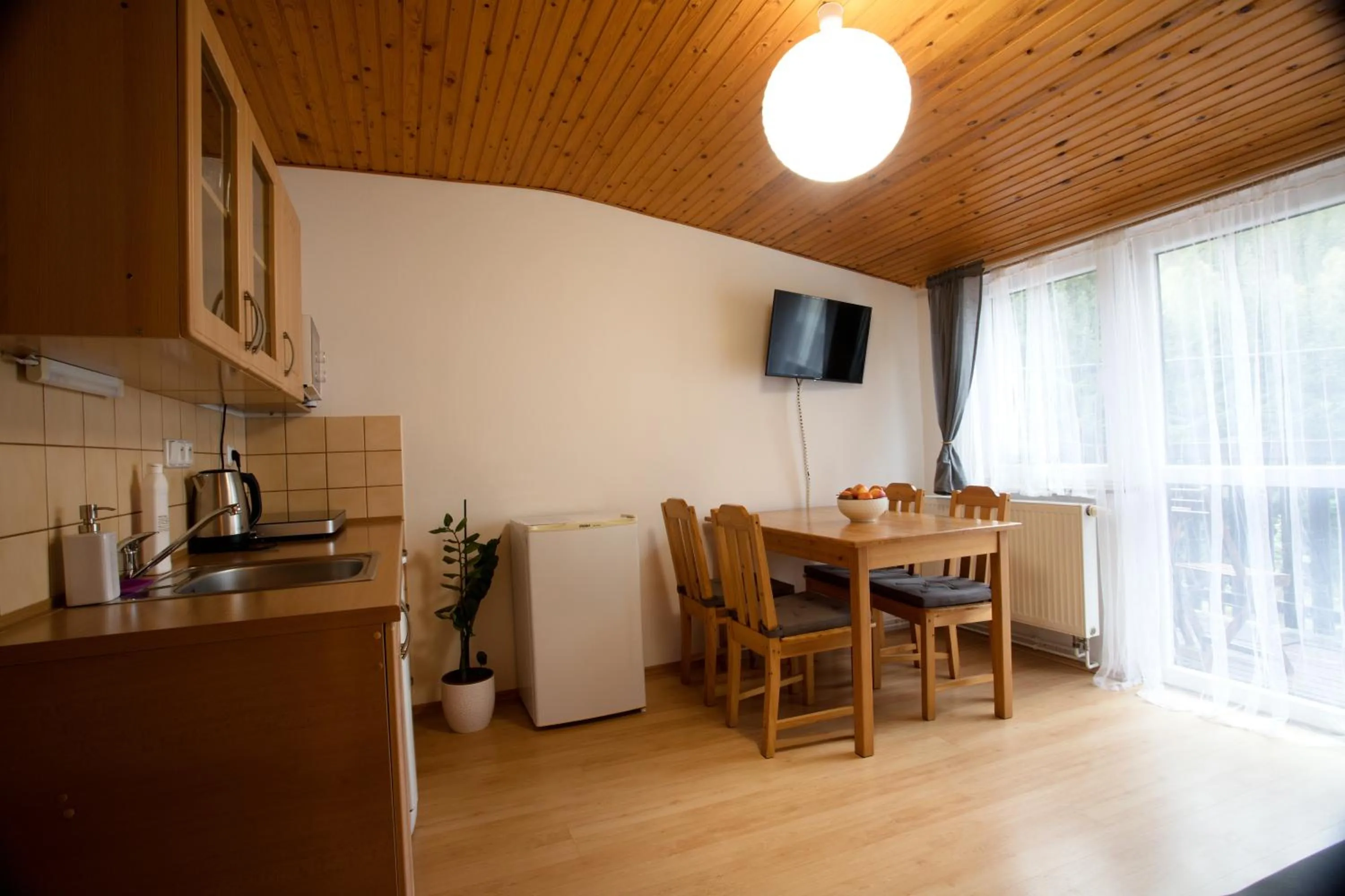 Coffee/tea facilities in Apartmány Bramborka