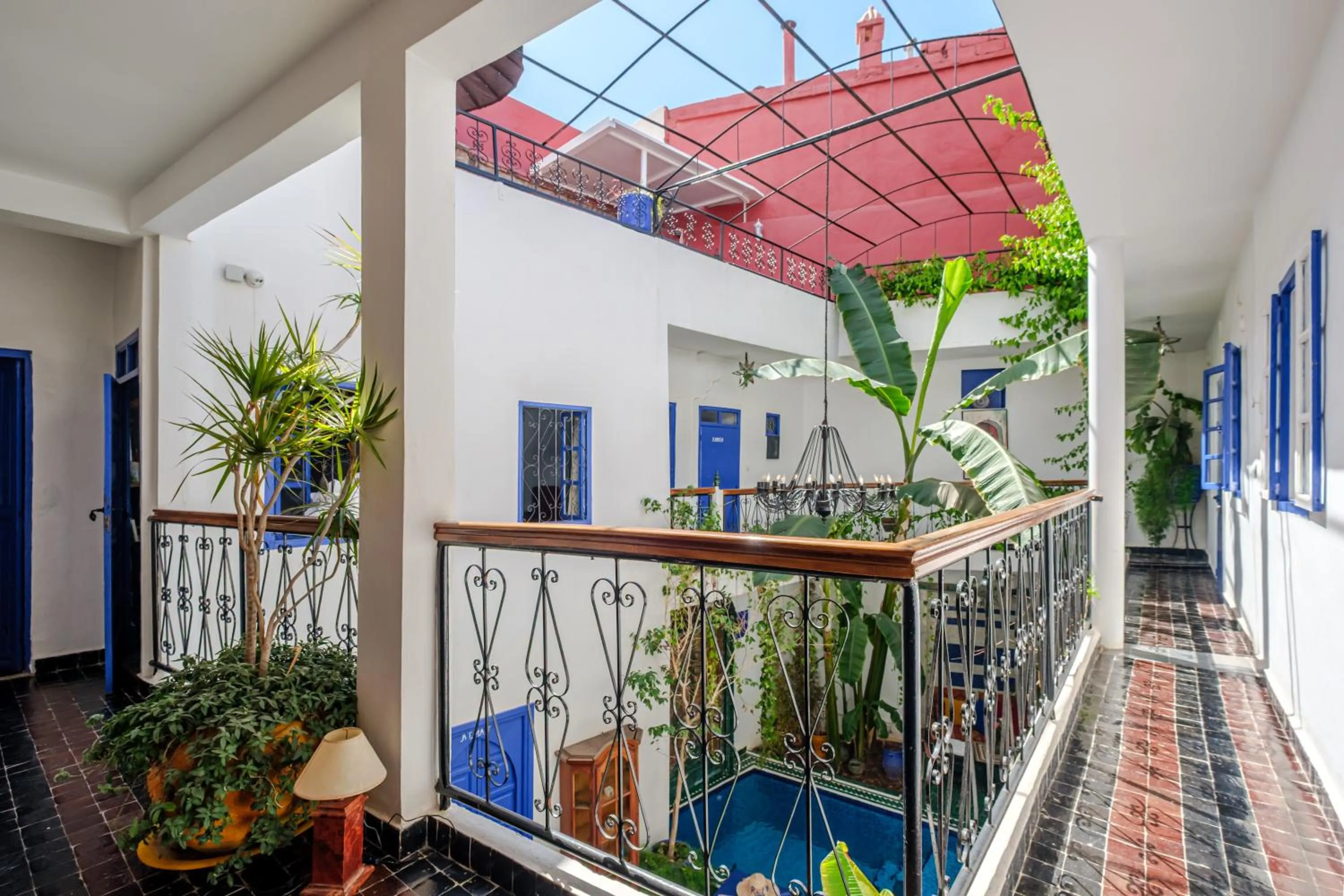 Patio in Riad Bobby Marrakech