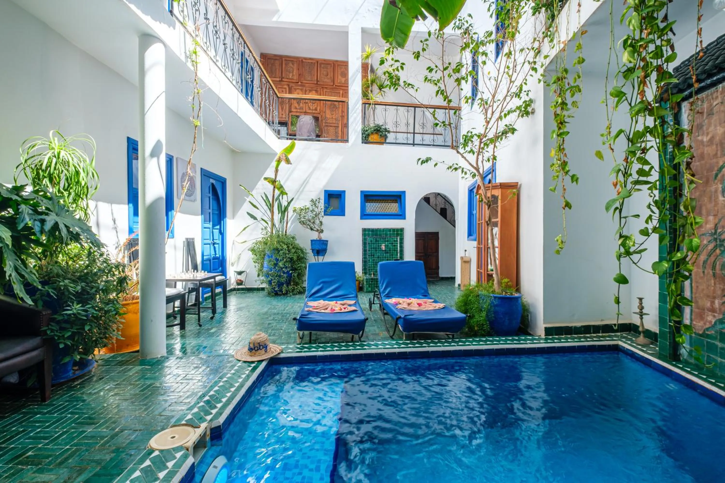 Swimming pool in Riad Bobby Marrakech