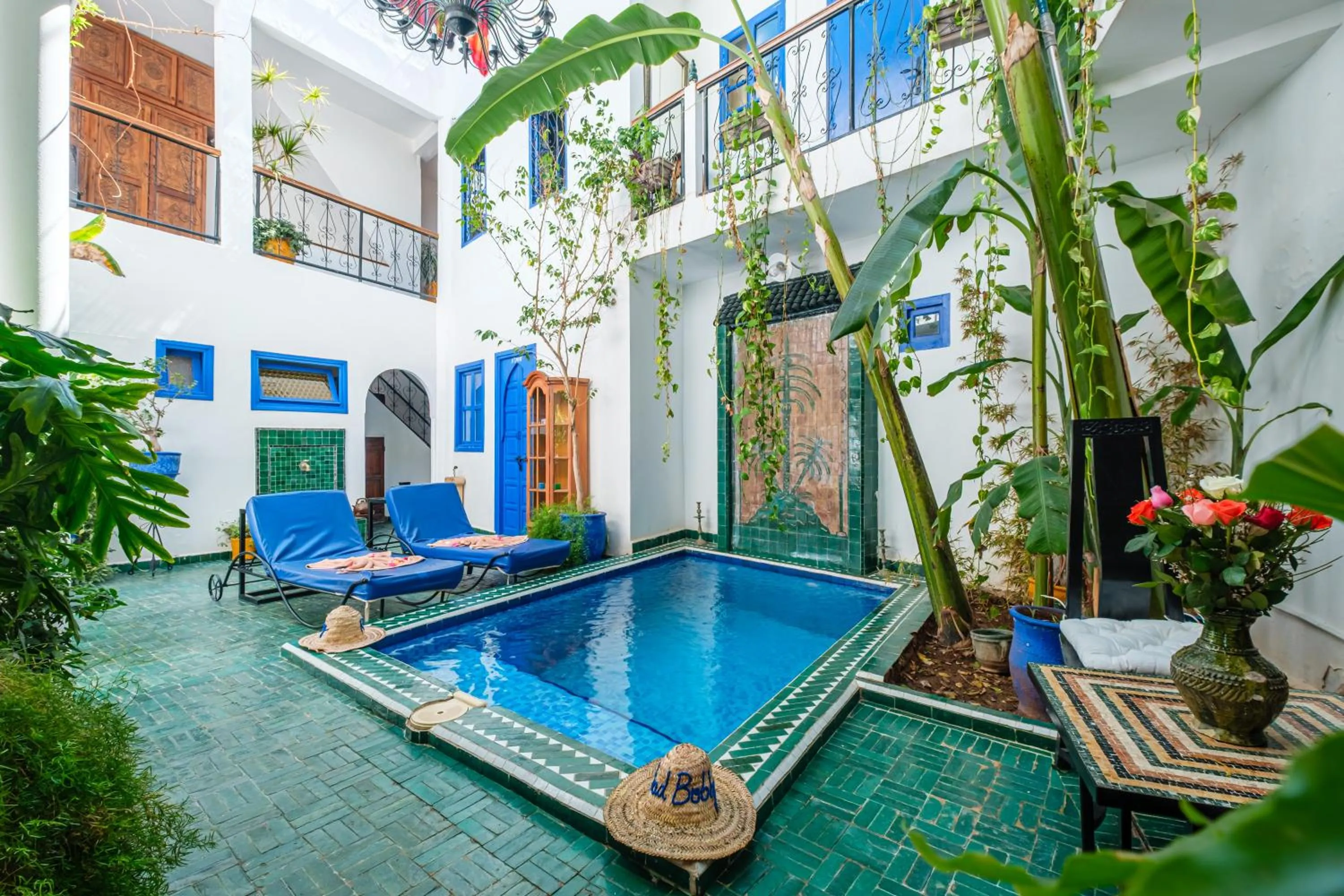 Swimming pool in Riad Bobby Marrakech
