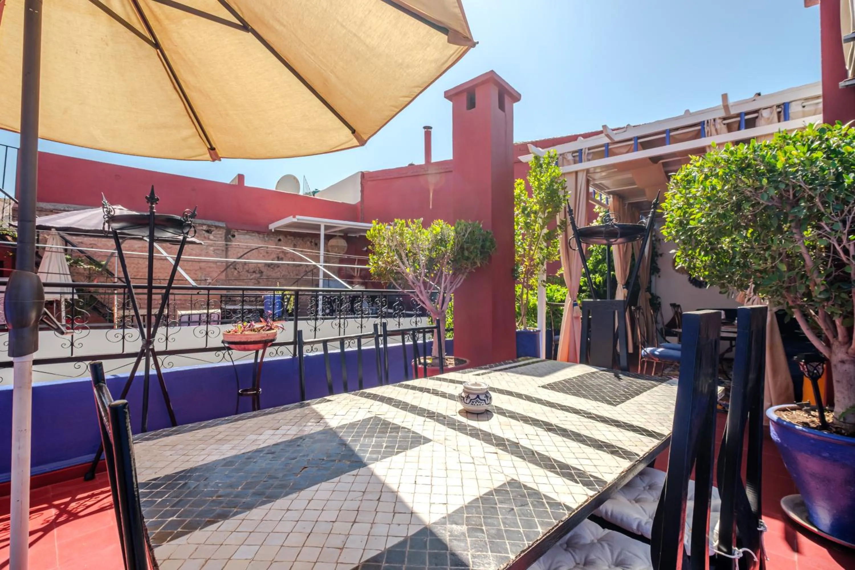Patio in Riad Bobby Marrakech