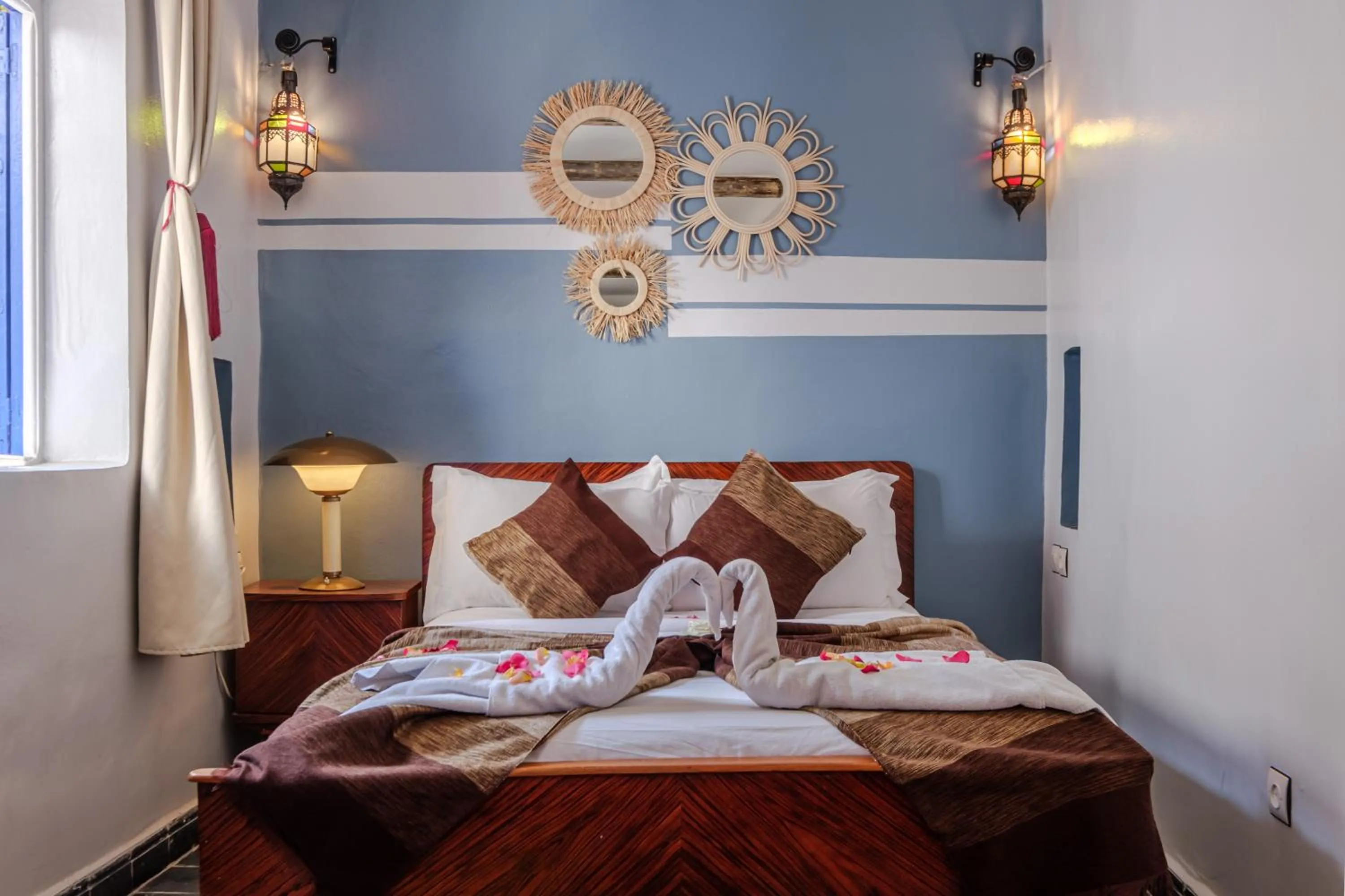 Bed in Riad Bobby Marrakech