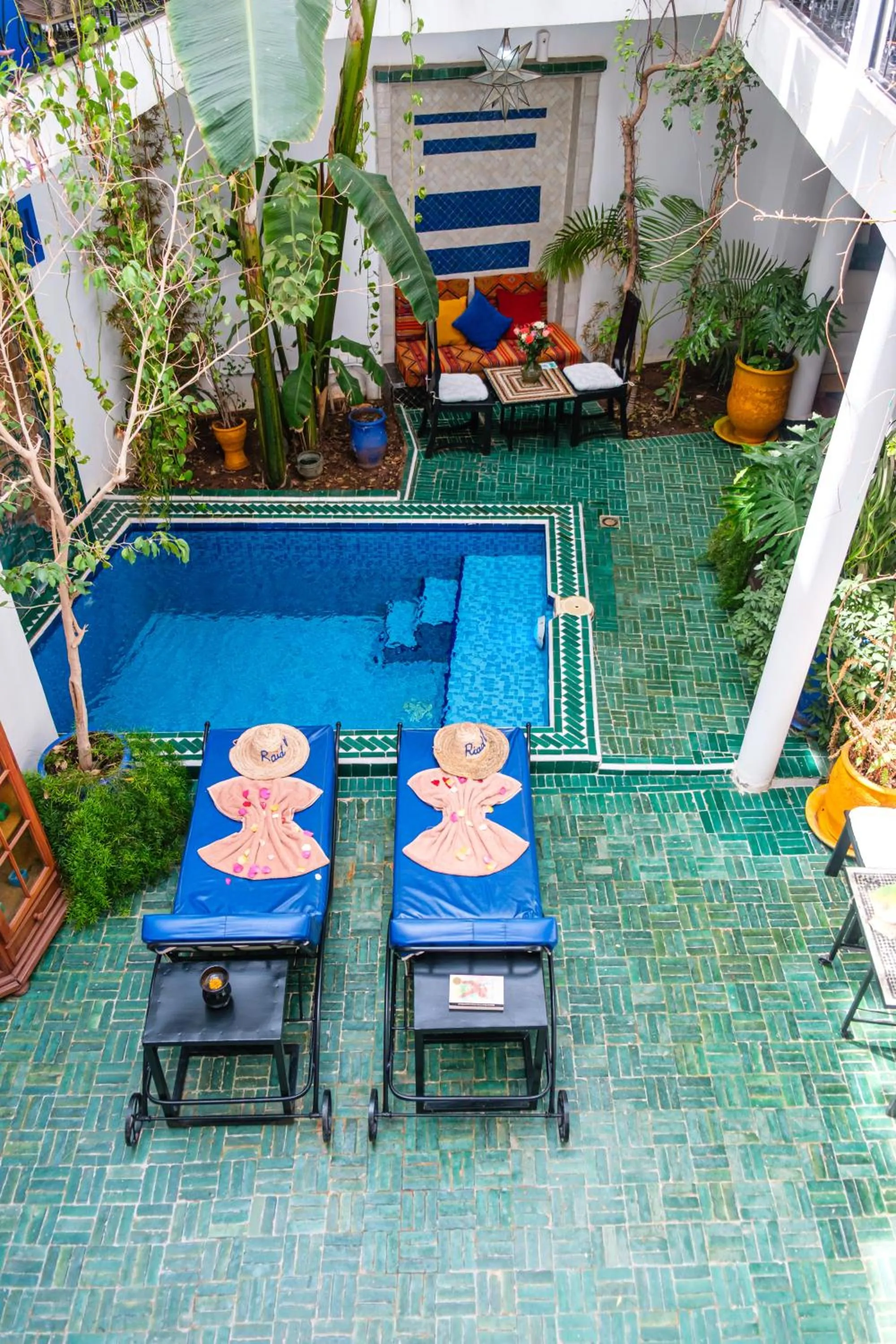 Swimming pool in Riad Bobby Marrakech