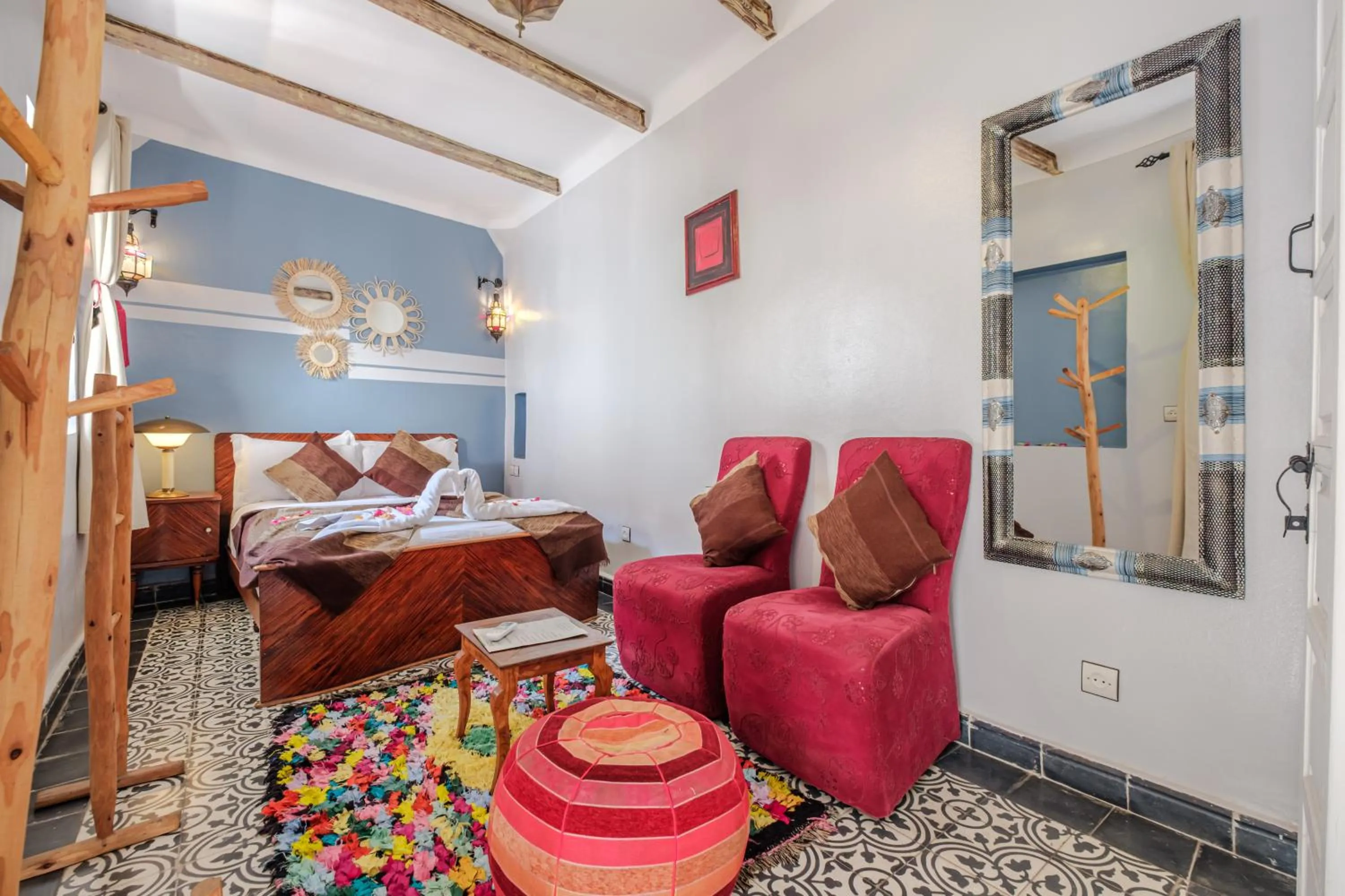 Photo of the whole room, Bed in Riad Bobby Marrakech