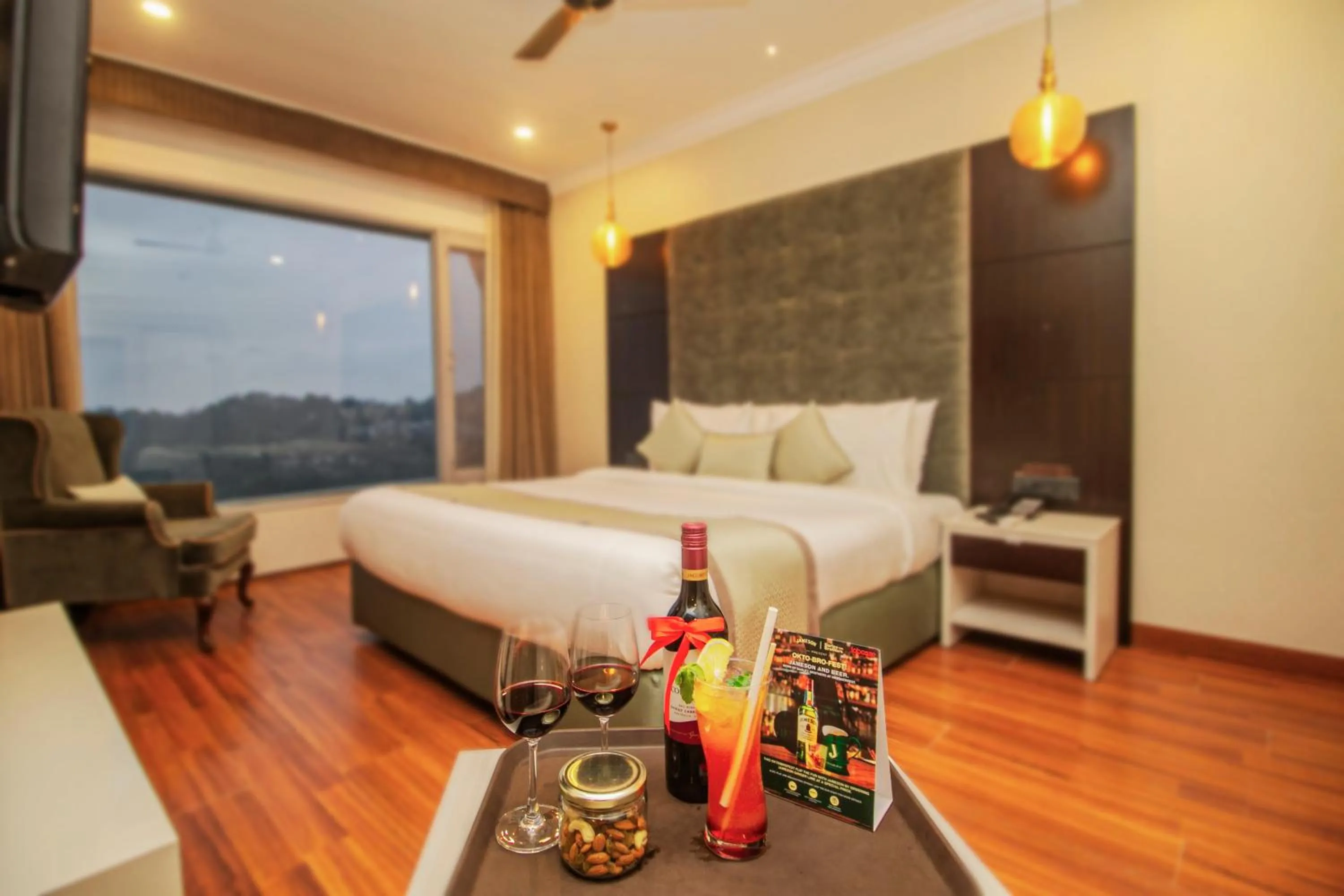 Bed in Amritara Surya - A Luxury Spa Retreat