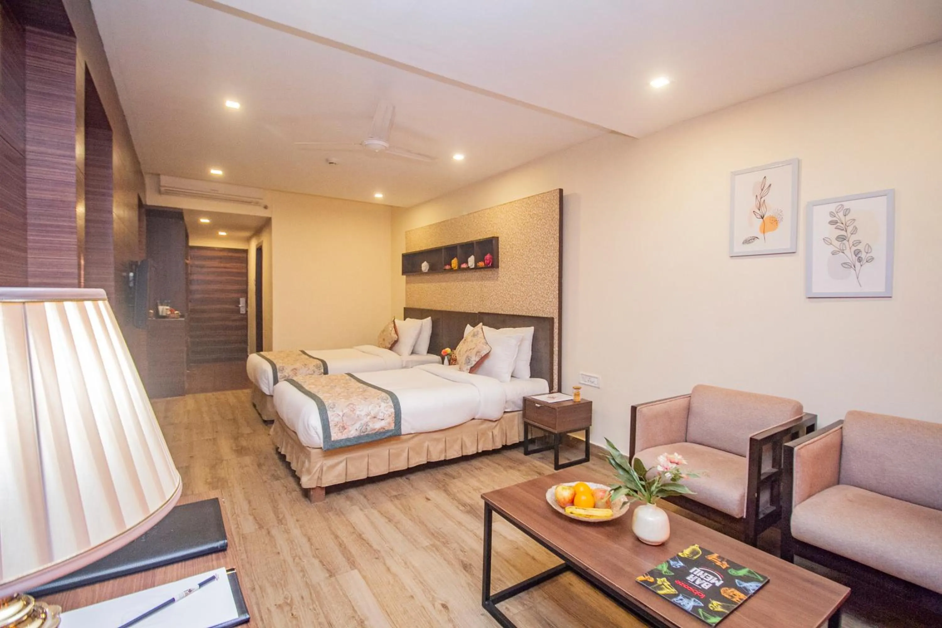 Bed in Amritara Surya - A Luxury Spa Retreat